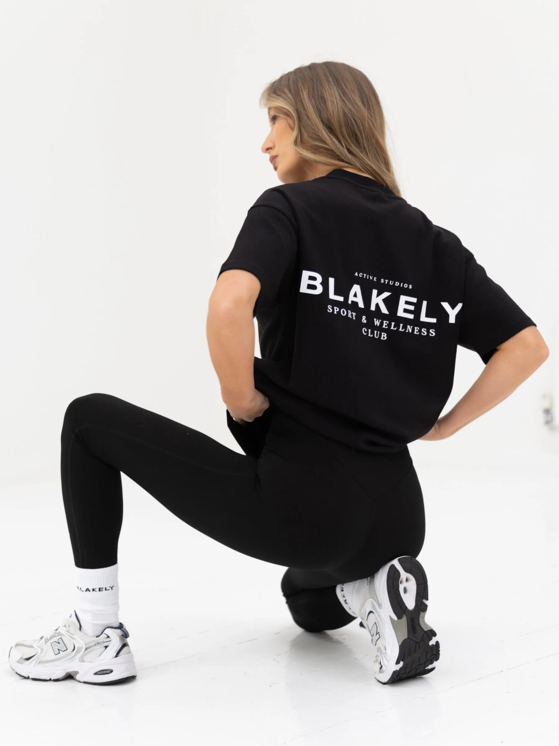 Active Studios Oversized T-Shirt - Black sold by Blakely product image thumbnail 3