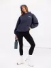 Cloud  Print Oversized Hoodie - True Navy sold by Blakely