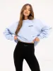 Cloud Print Oversized Jumper - Soft Blue sold by Blakely