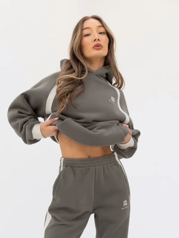 Classic Panel Oversized Hoodie - Safari Green sold by Blakely