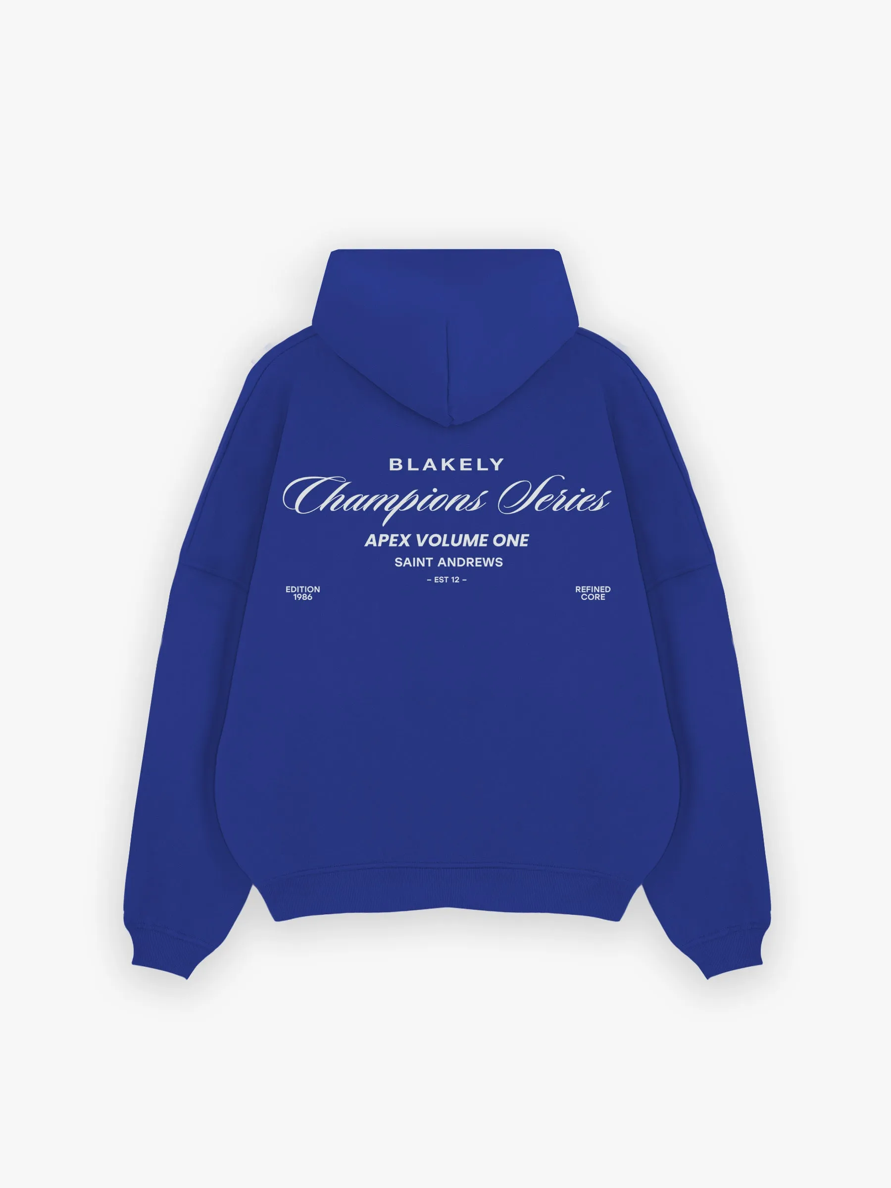 Champions Relaxed Hoodie - Cobalt Blue sold by Blakely product image thumbnail 3