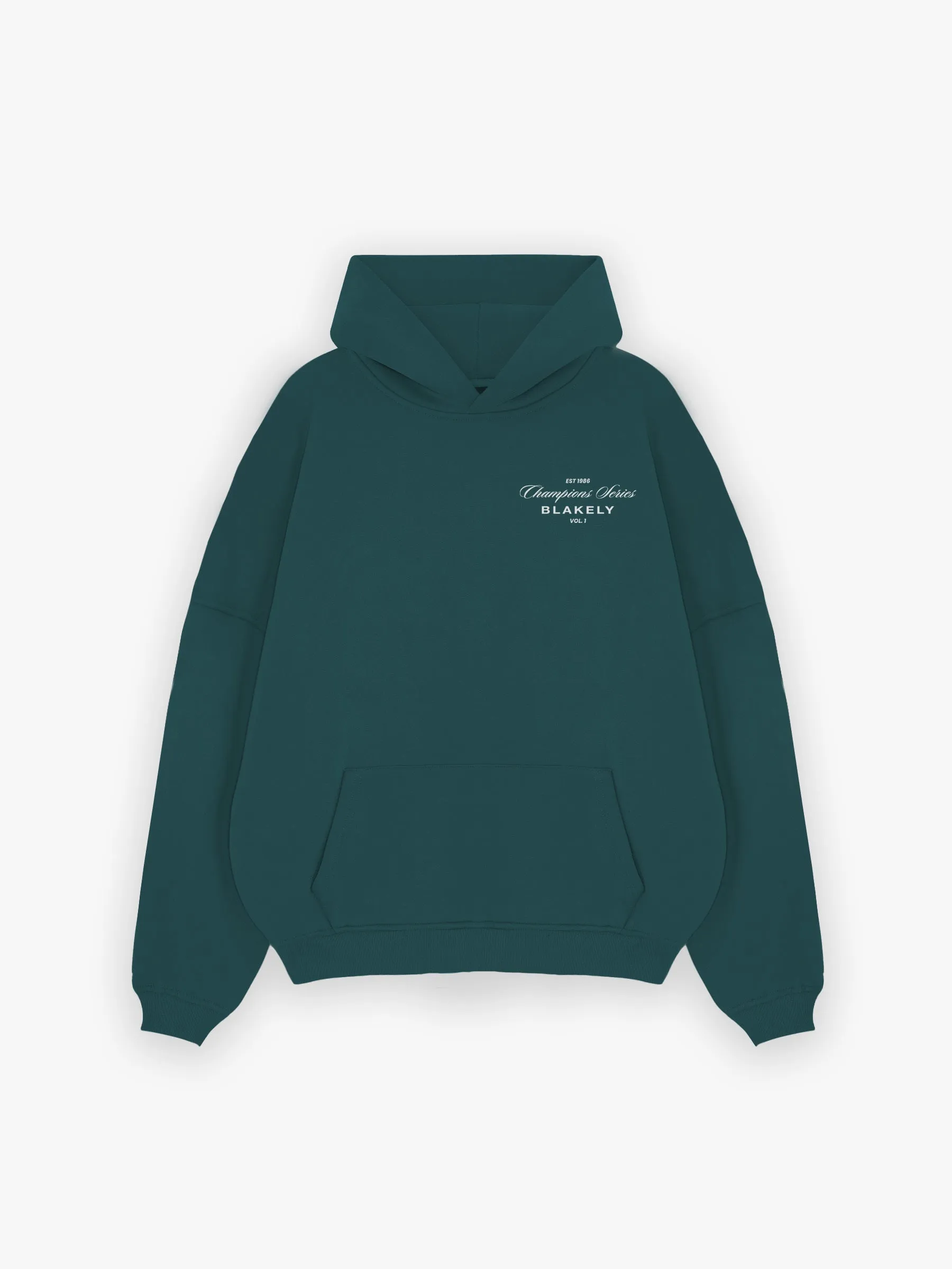 Champions Relaxed Hoodie - Teal Green sold by Blakely product image thumbnail 4