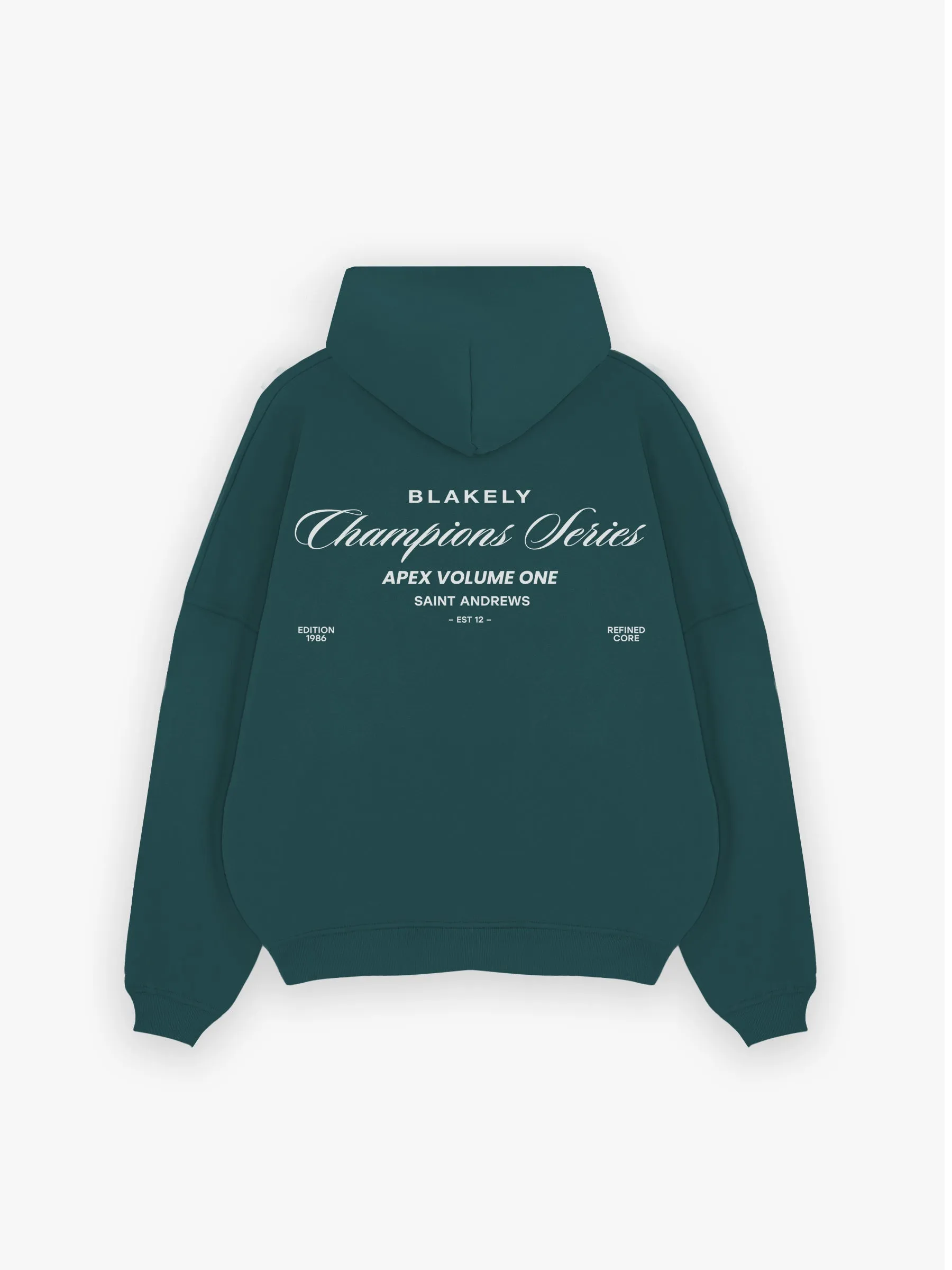 Champions Relaxed Hoodie - Teal Green sold by Blakely product image thumbnail 3