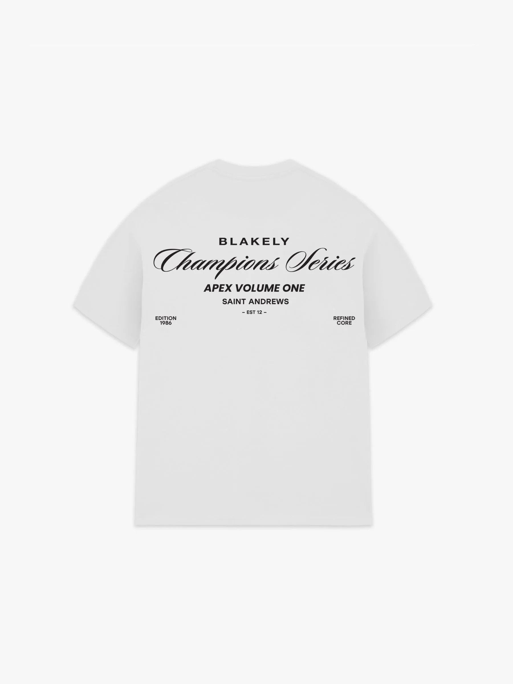 Champions Relaxed T-Shirt - White sold by Blakely product image thumbnail 4