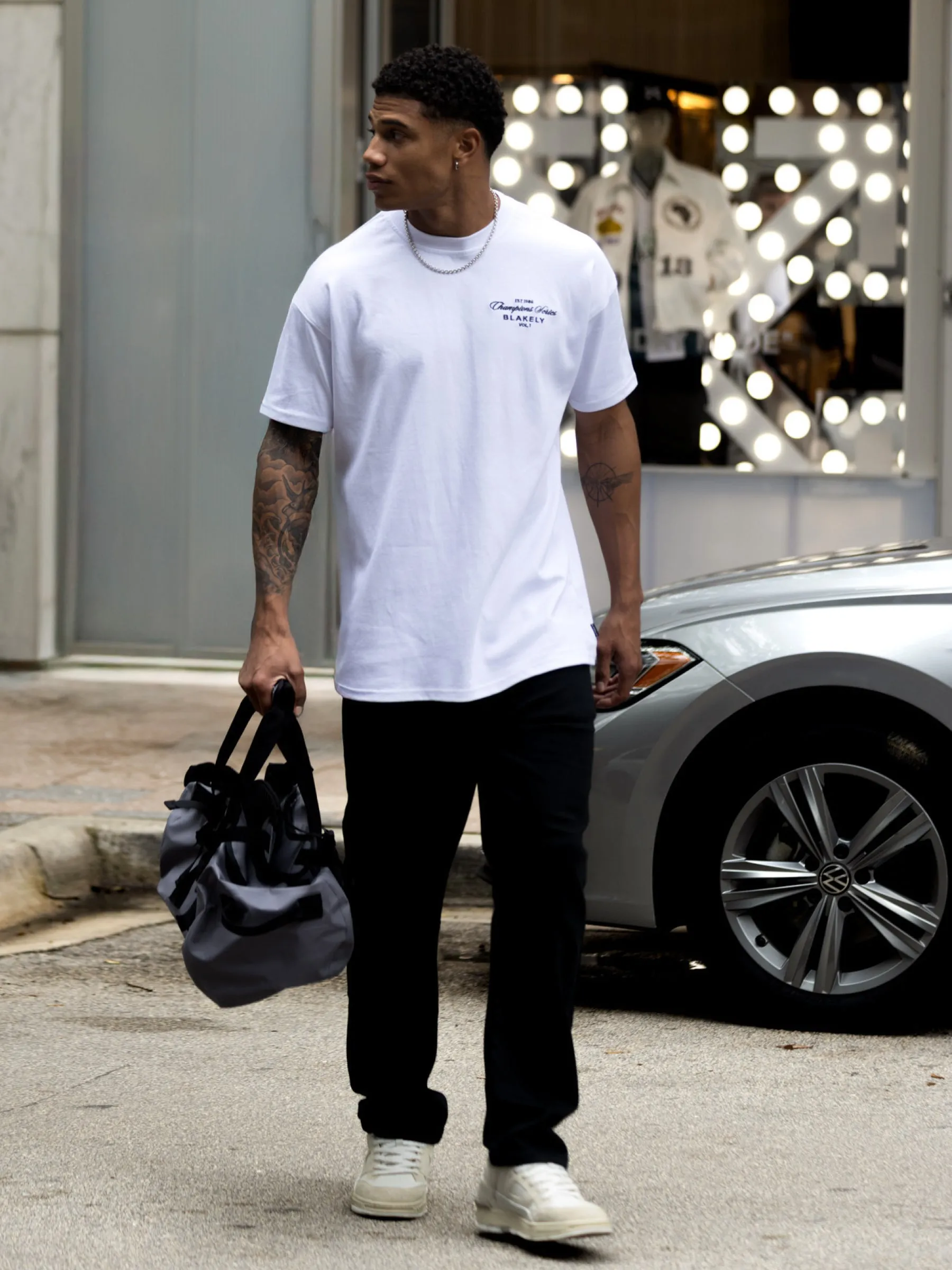 Champions Relaxed T-Shirt - White sold by Blakely product image thumbnail 2