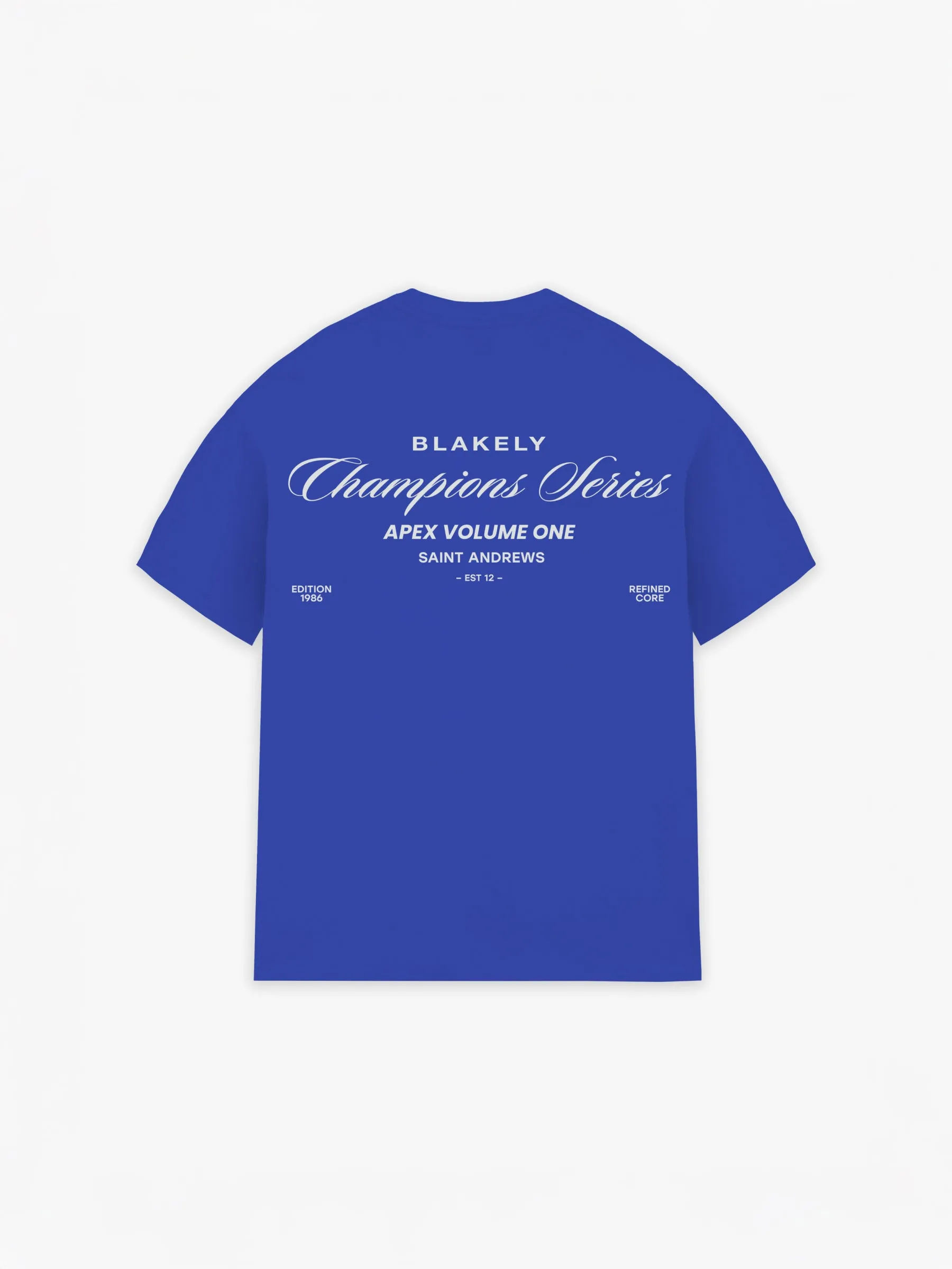 Champions Relaxed T-Shirt - Cobalt Blue sold by Blakely product image thumbnail 4
