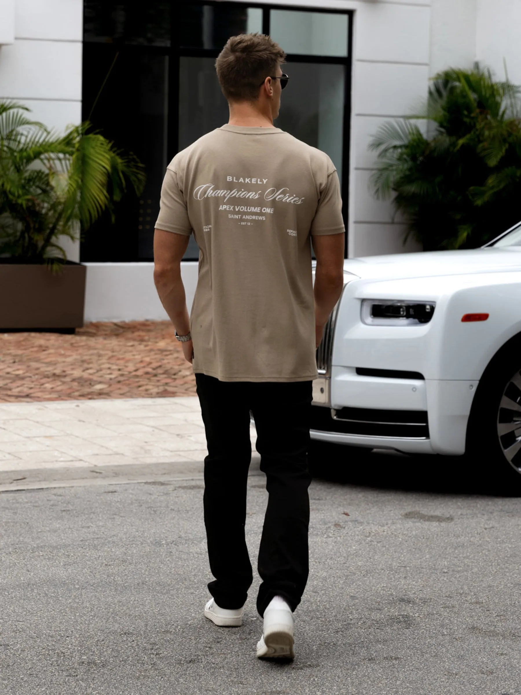 Champions Relaxed T-Shirt - Washed Khaki sold by Blakely product image thumbnail 2