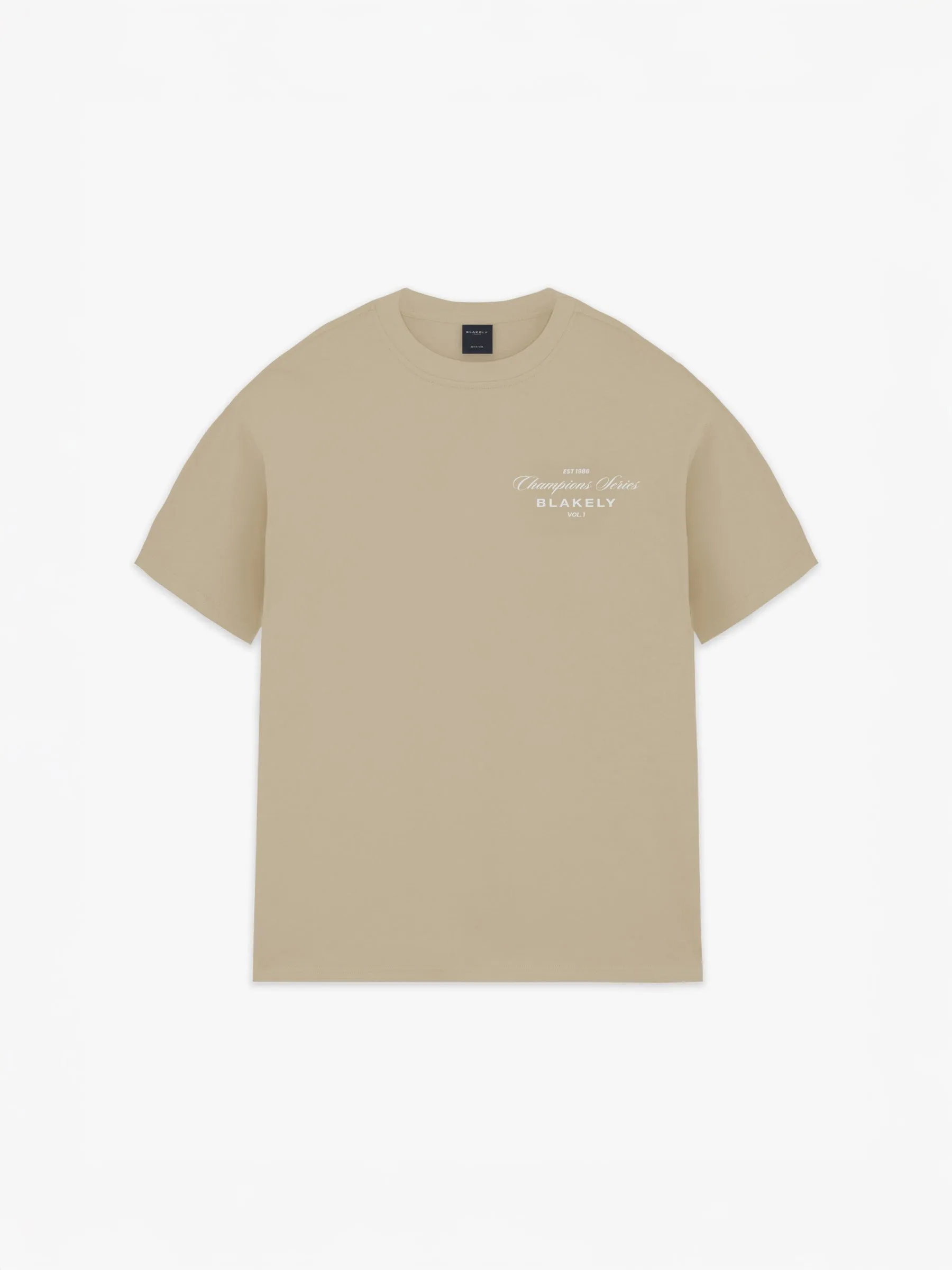 Champions Relaxed T-Shirt - Washed Khaki sold by Blakely product image thumbnail 3
