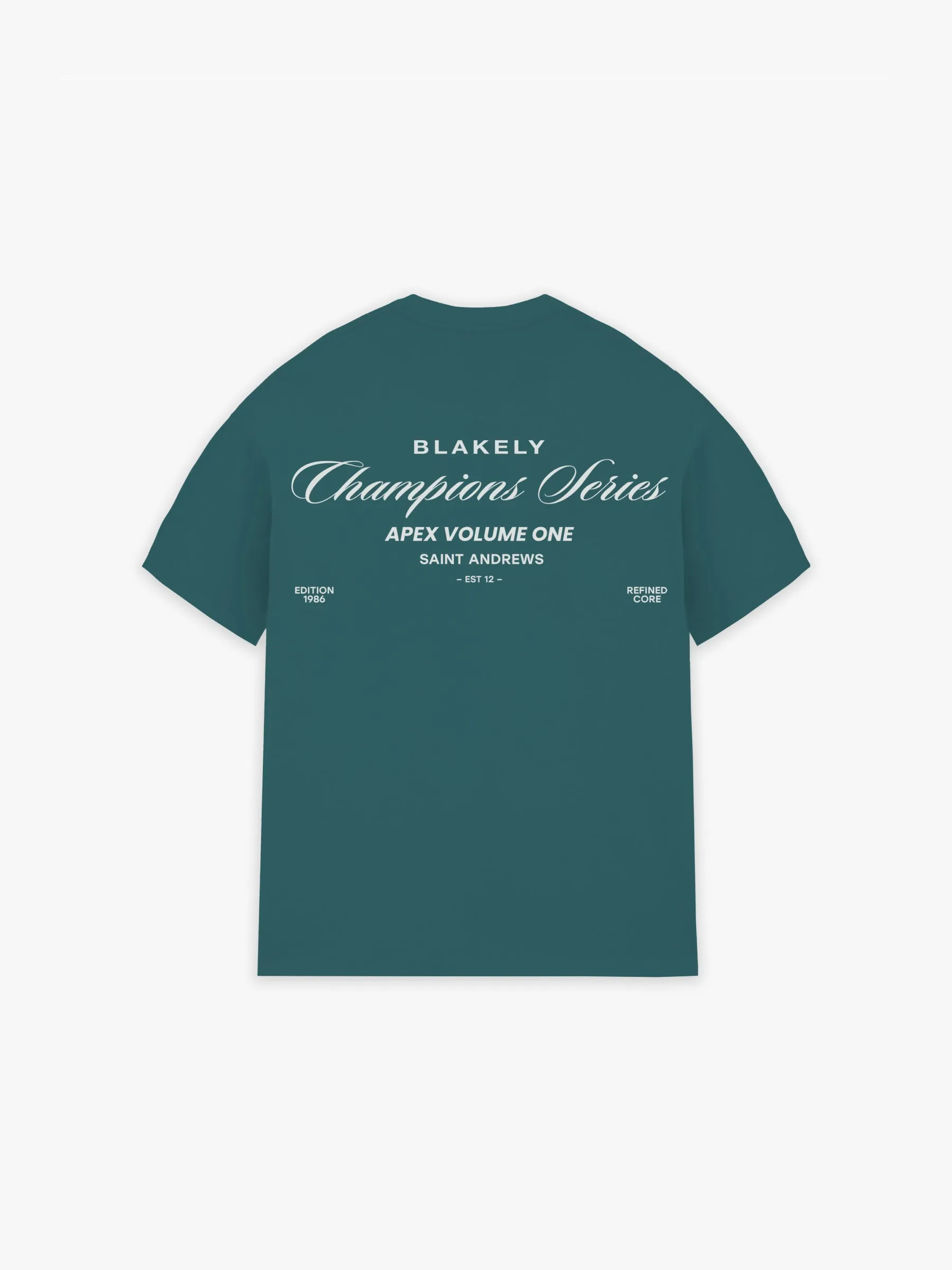 Champions Relaxed T-Shirt - Teal Green sold by Blakely product image thumbnail 4