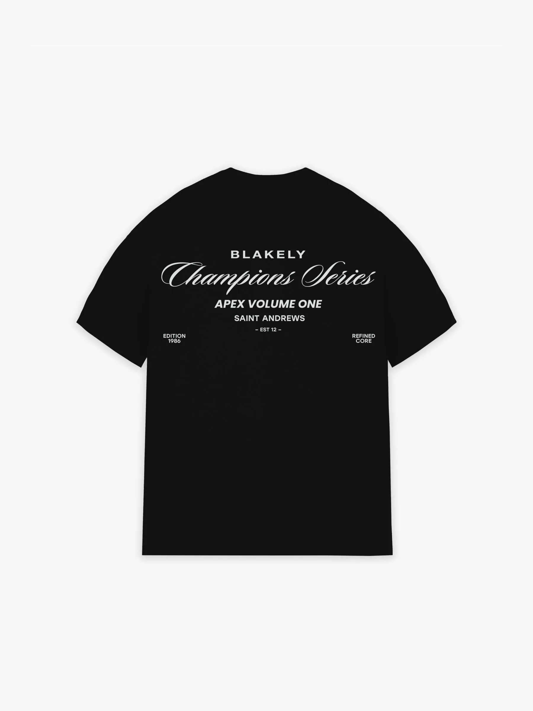 Champions Relaxed T-Shirt - Black sold by Blakely product image thumbnail 4