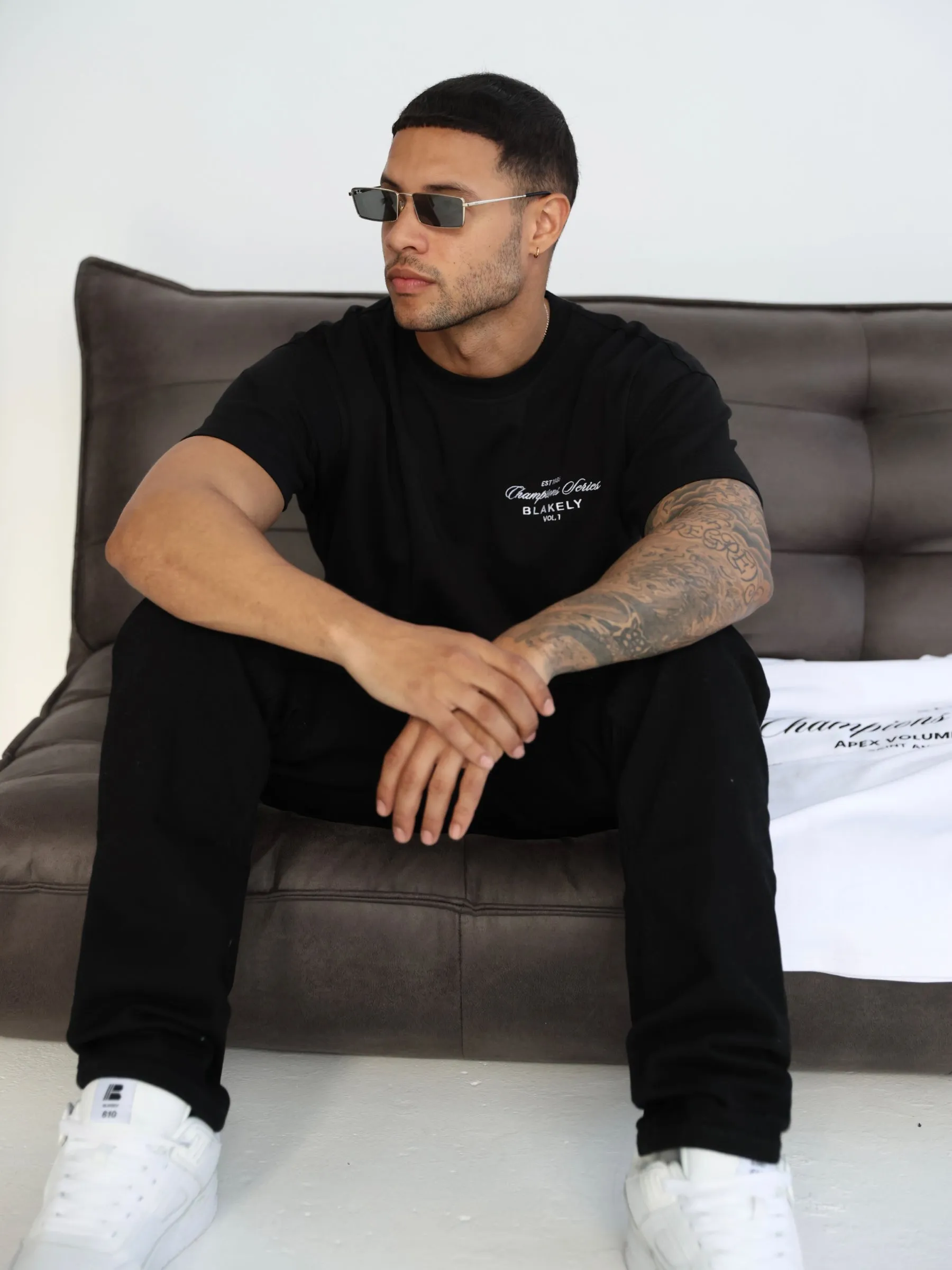 Champions Relaxed T-Shirt - Black sold by Blakely product image thumbnail 2