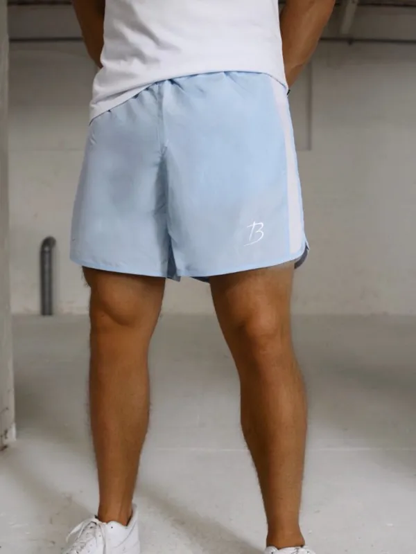 Aero-Mesh Gym Shorts - Light Blue sold by Blakely