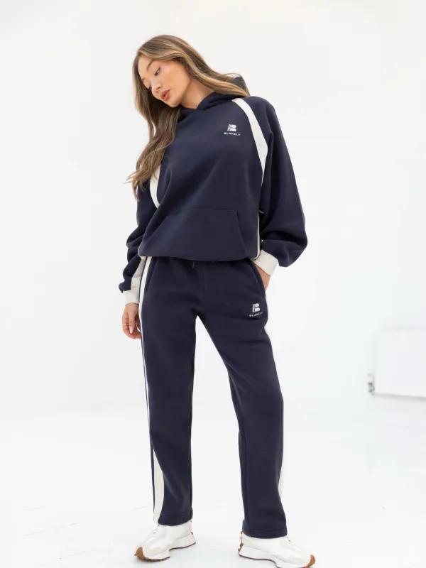 Classic Panel Hoodie & Sweatpants Set - True Navy sold by Blakely