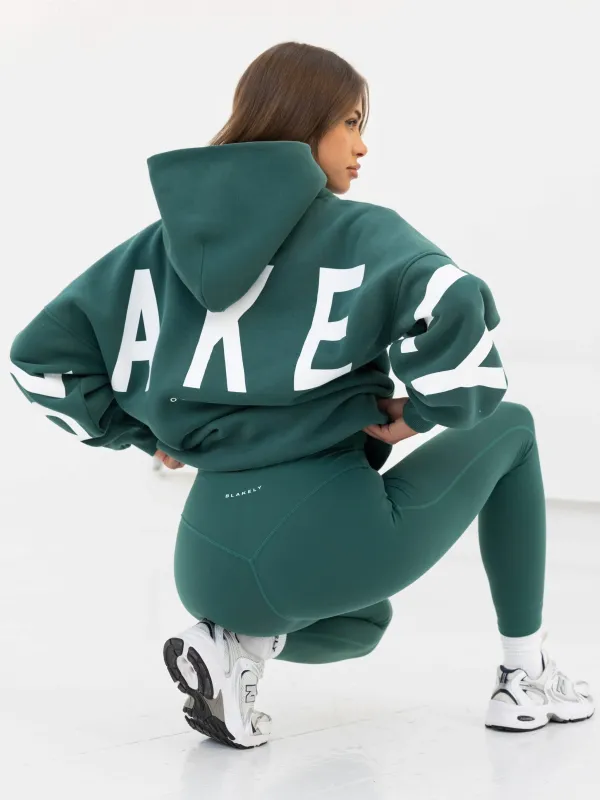 Isabel Hoodie & Leggings Set - Pine Green sold by Blakely