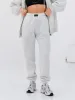 Label Full Zip Hoodie & Sweatpants Set - Marl White sold by Blakely