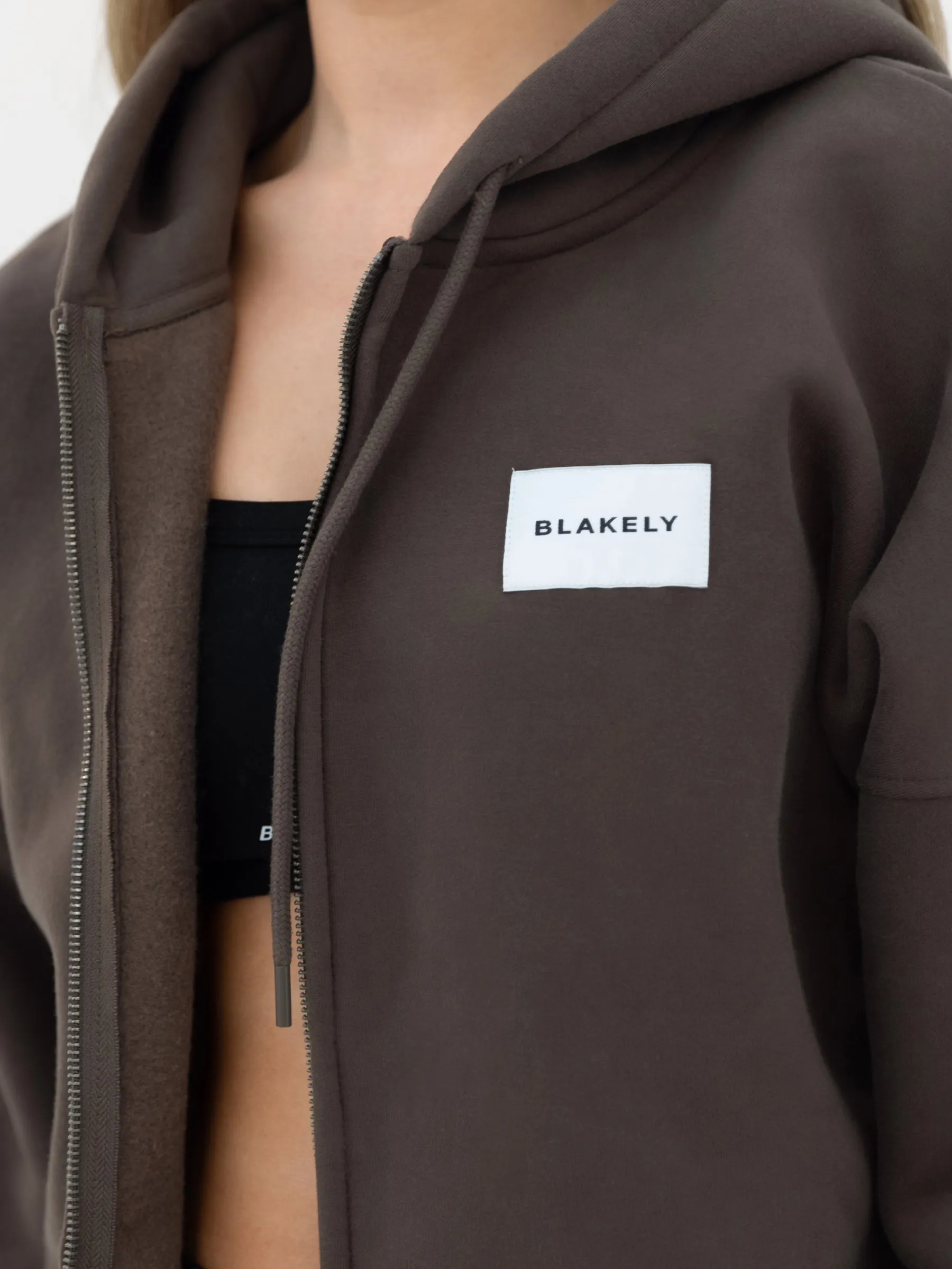 Label Hoodie & Sweatpants Set - Slate Brown sold by Blakely product image thumbnail 4