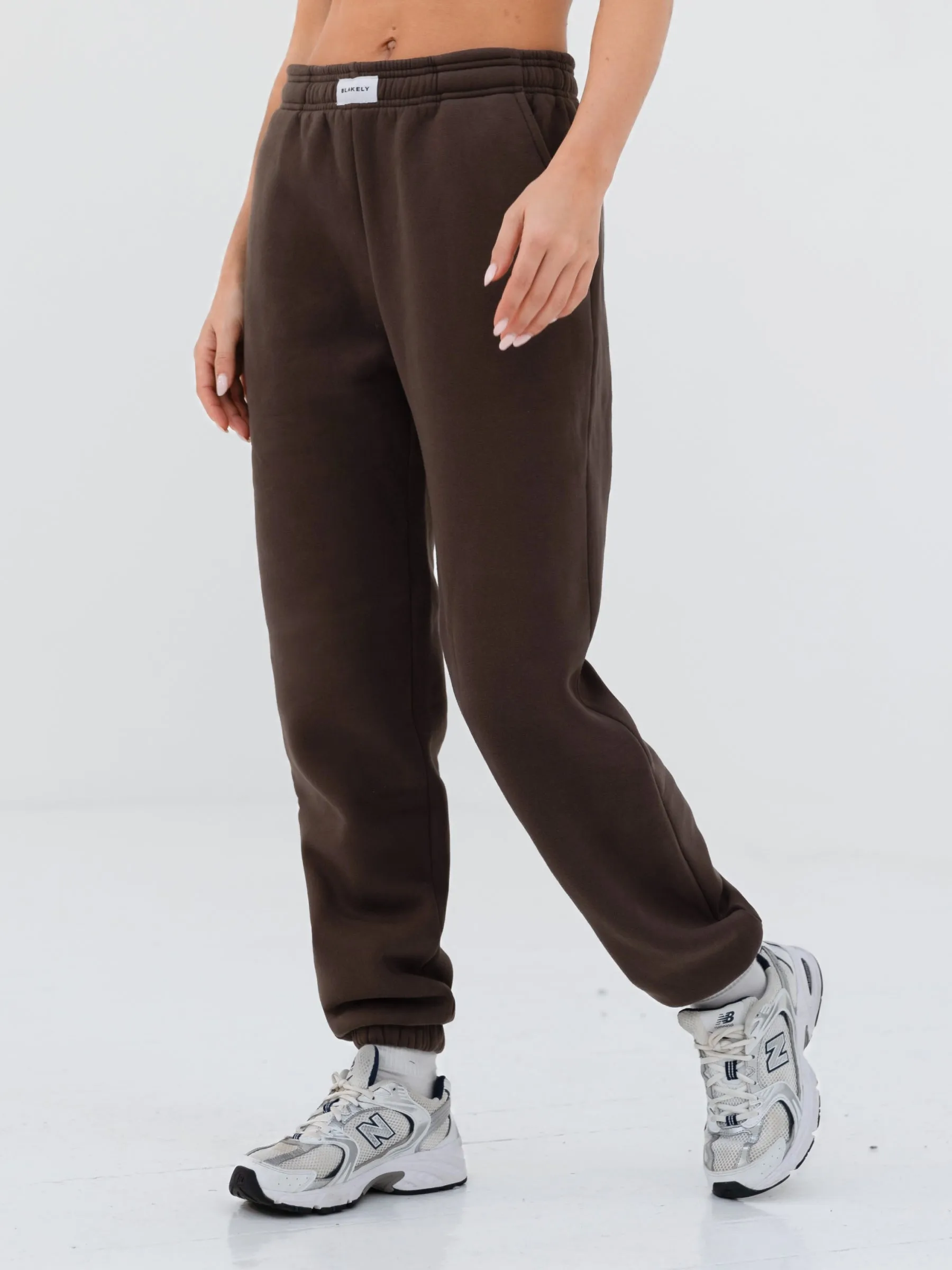 Label Hoodie & Sweatpants Set - Slate Brown sold by Blakely product image thumbnail 3