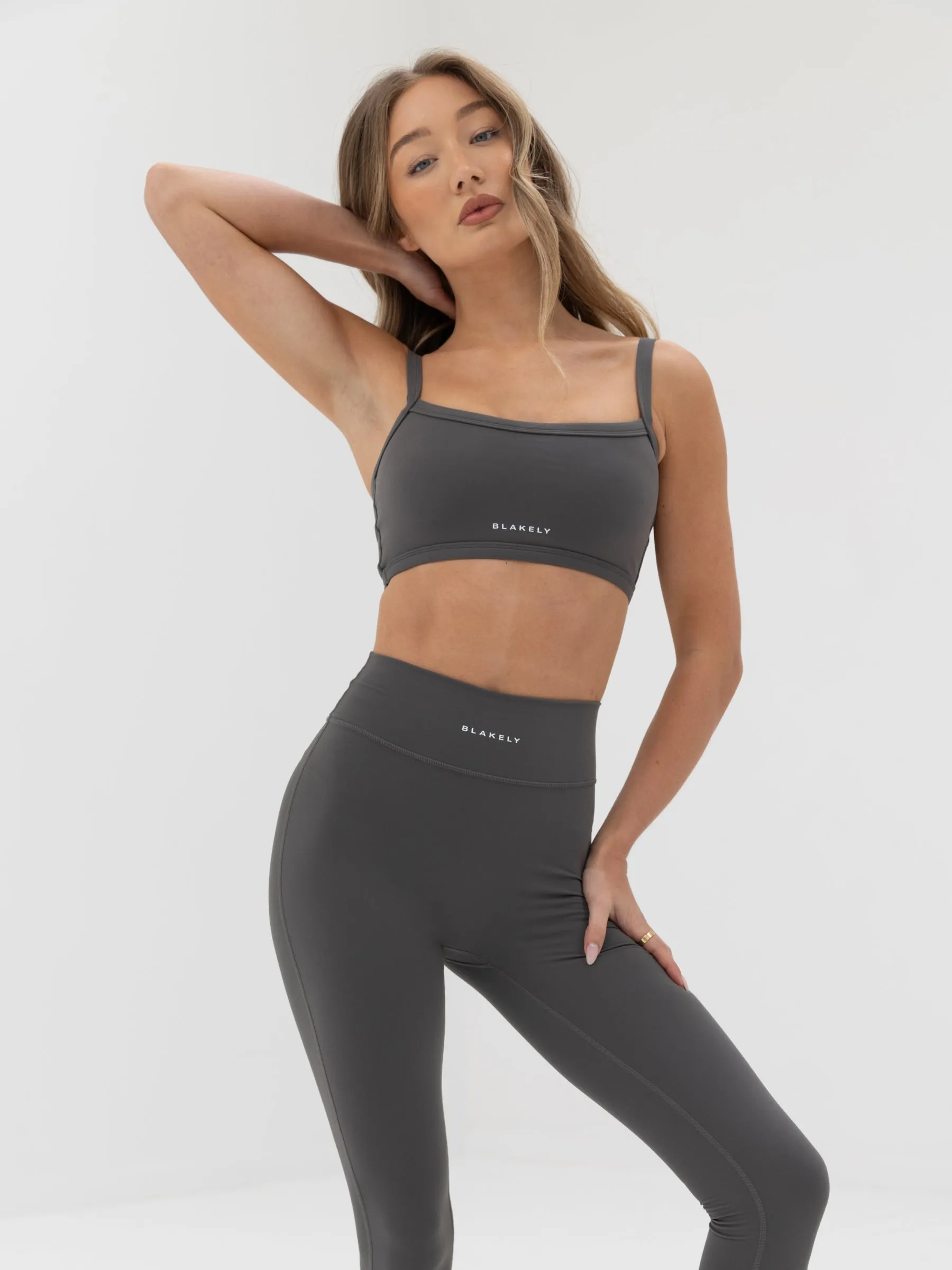 Ultimate Sports Bra & Leggings Set - Charcoal sold by Blakely product image thumbnail 2