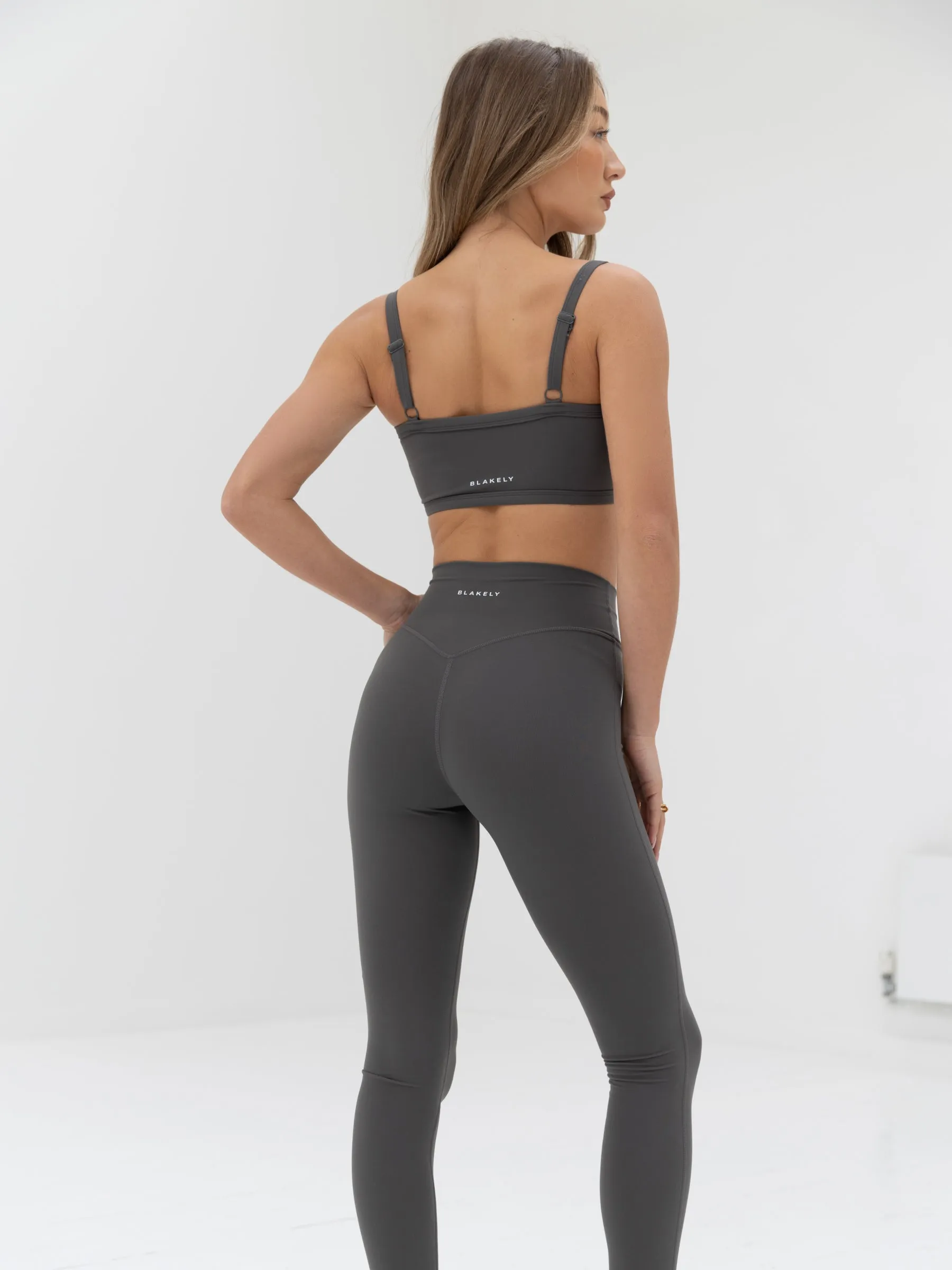 Ultimate Sports Bra & Leggings Set - Charcoal sold by Blakely product image thumbnail 4