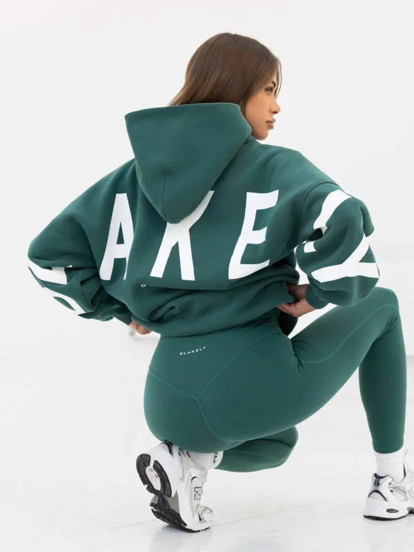 Isabel Oversized Hoodie - Pine Green sold by Blakely