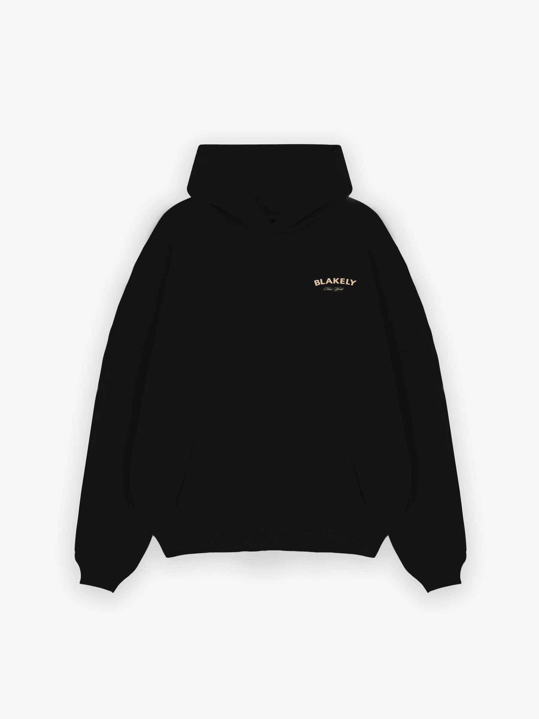 NY Crest Relaxed Hoodie - Black sold by Blakely product image thumbnail 4
