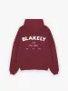 NY Crest Relaxed Hoodie - Classic Burgundy sold by Blakely