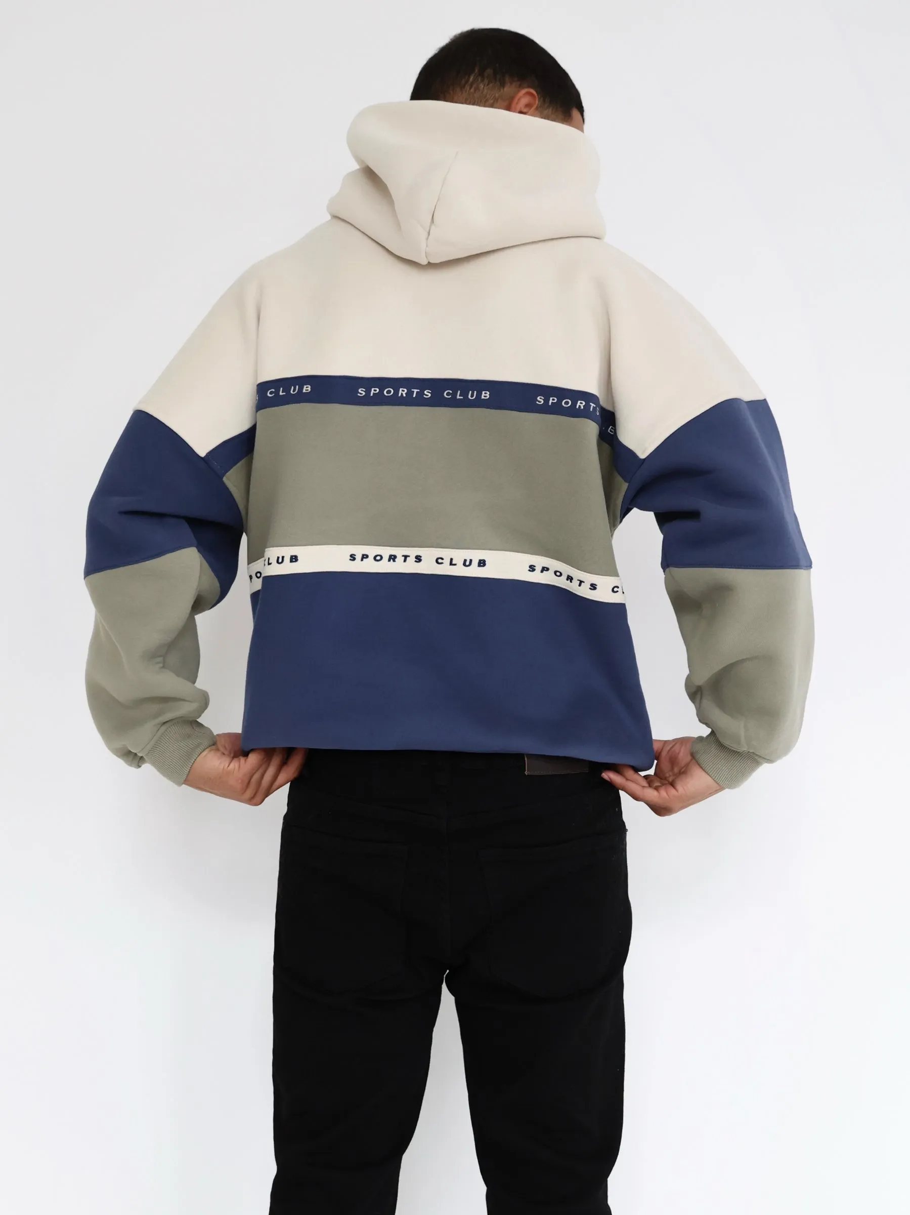 Alpine Relaxed Hoodie - Olive sold by Blakely product image thumbnail 4