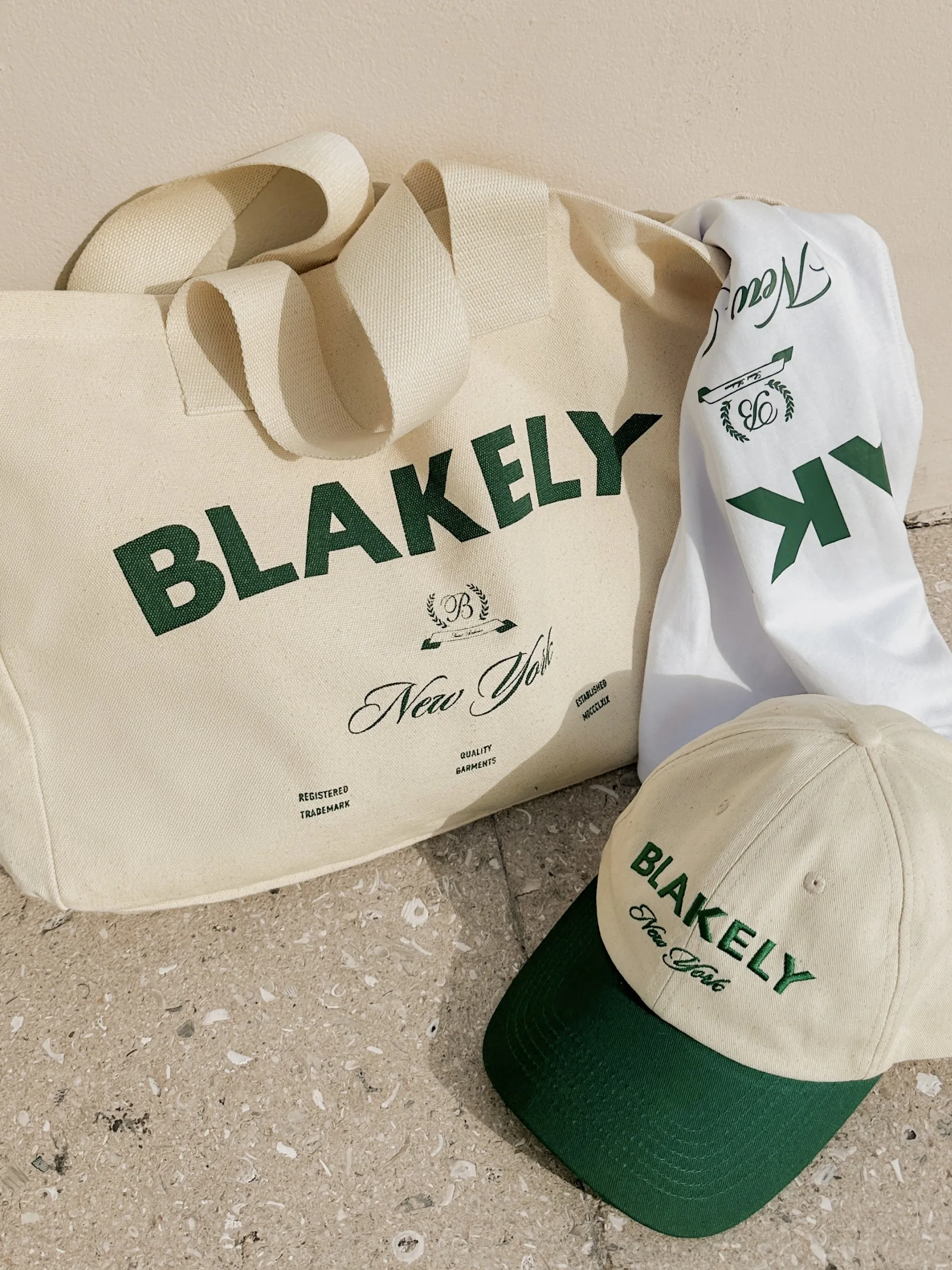 NY Crest Cap - Pine green sold by Blakely product image thumbnail 3