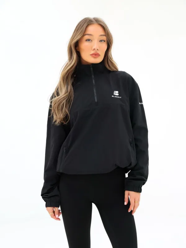 Apex Tech 1/4 Zip Jacket - Black sold by Blakely