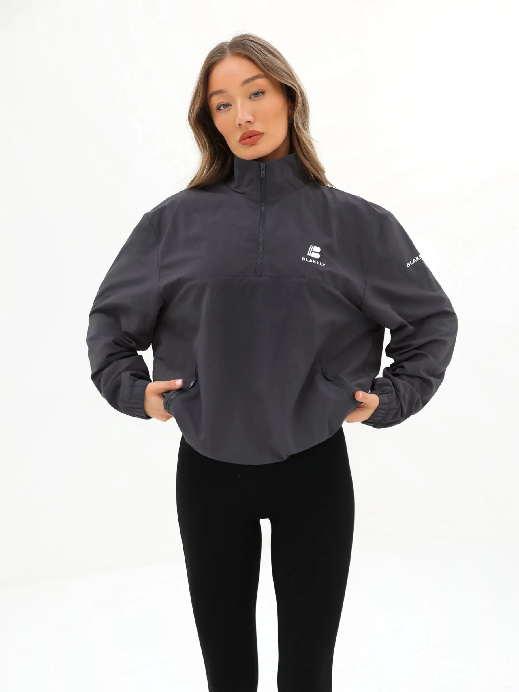 Apex Tech 1/4 Zip Jacket - Charcoal sold by Blakely product image thumbnail 2