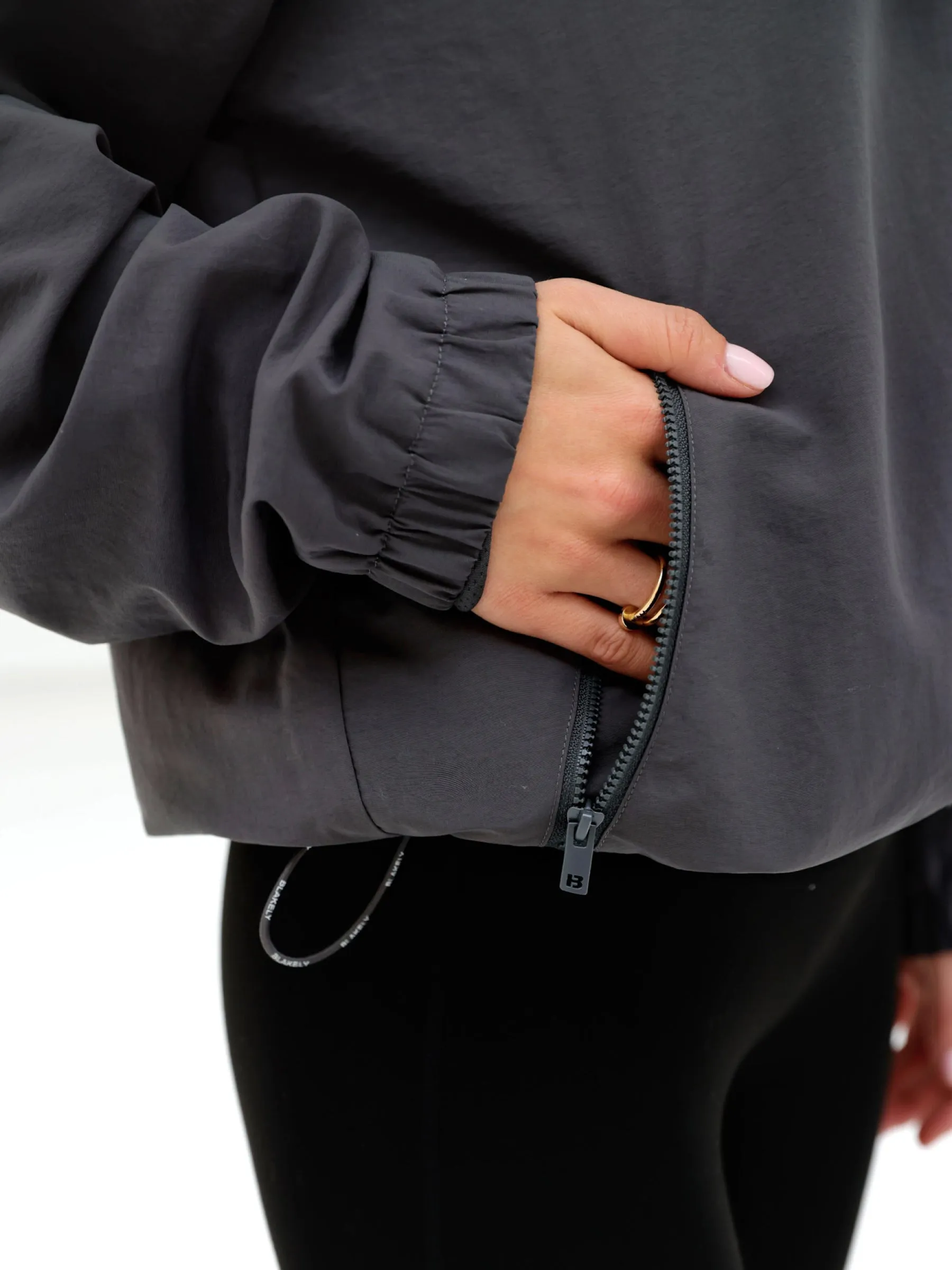 Apex Tech 1/4 Zip Jacket - Charcoal sold by Blakely product image thumbnail 5