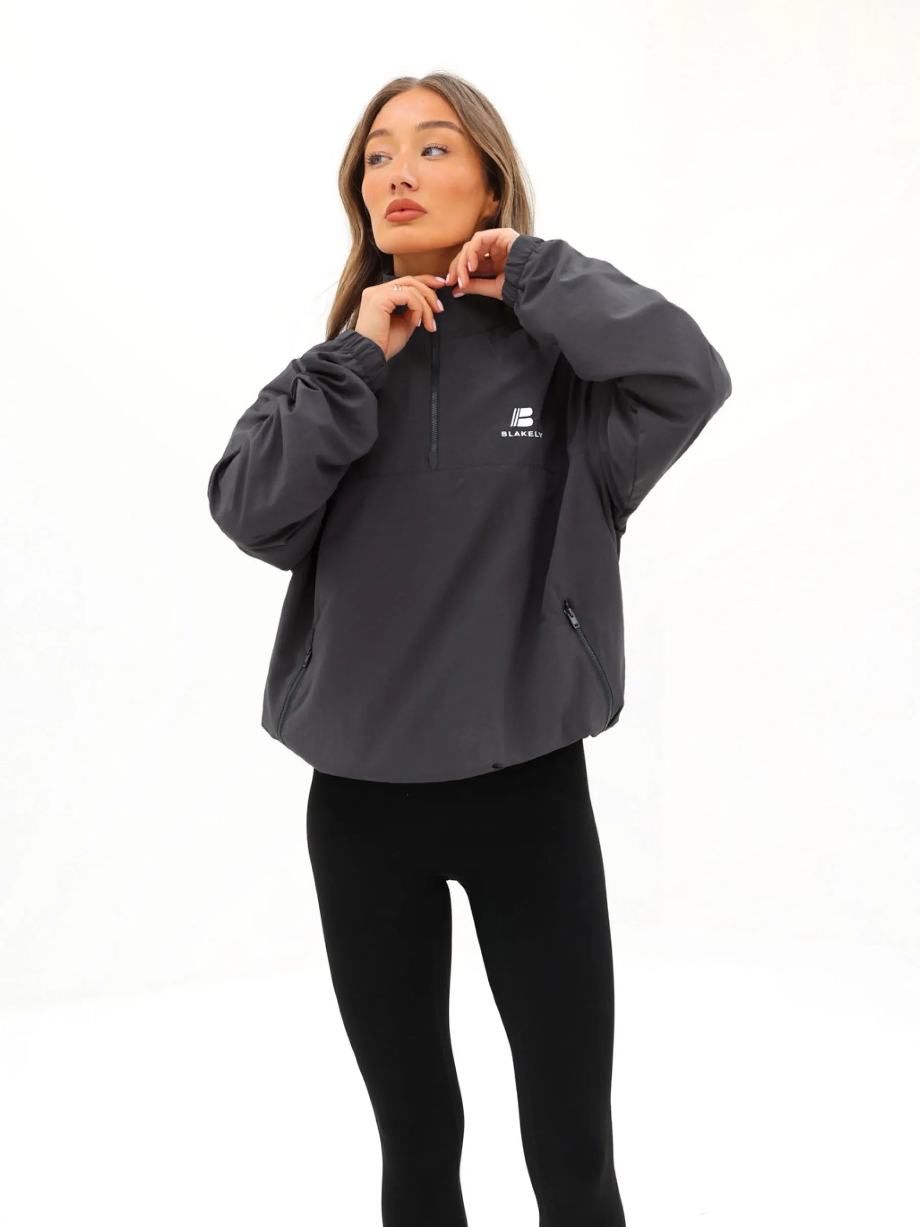 Apex Tech 1/4 Zip Jacket - Charcoal sold by Blakely product image thumbnail 3