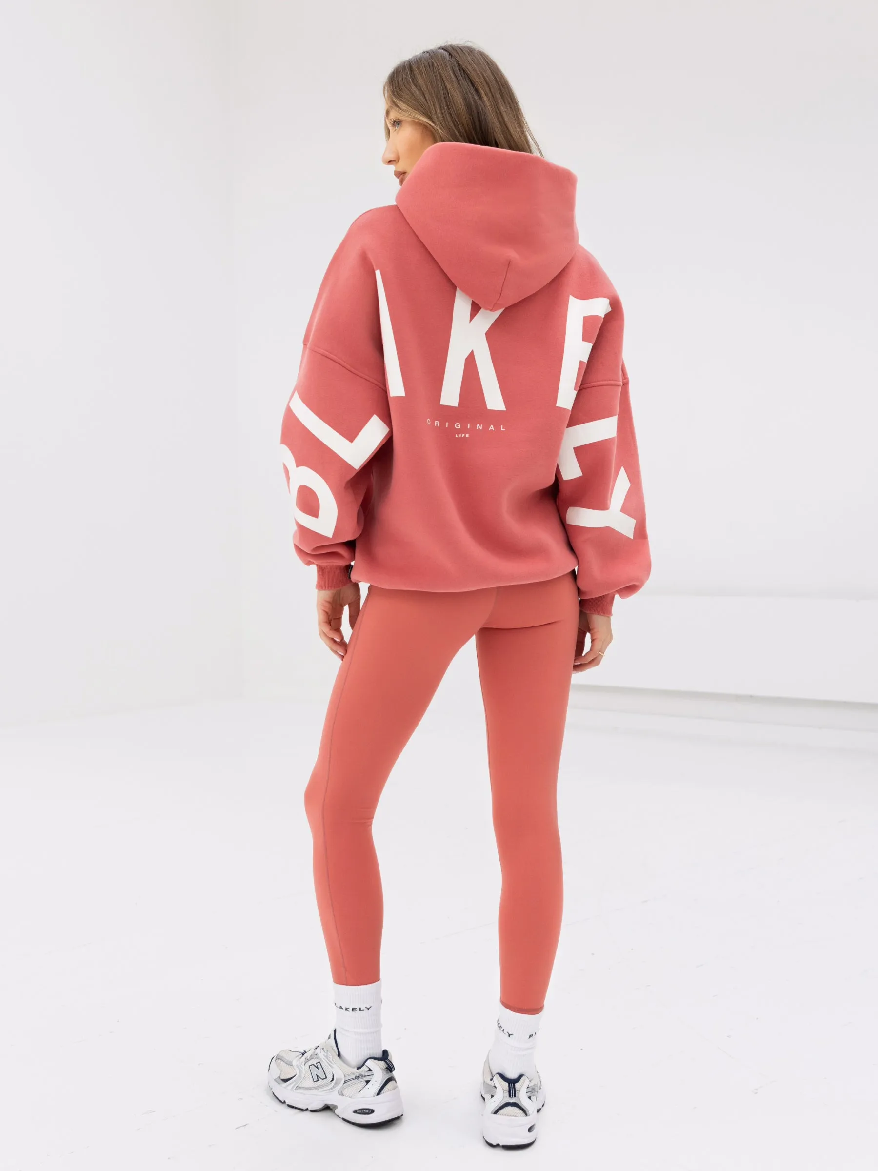 Isabel Hoodie & Leggings Set - Sunrise Coral sold by Blakely product image thumbnail 3