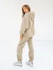 Seam Oversized Hoodie & Sweatpants Set - Washed Khaki sold by Blakely
