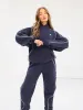 Seam Oversized Hoodie & Sweatpants Set - True Navy sold by Blakely