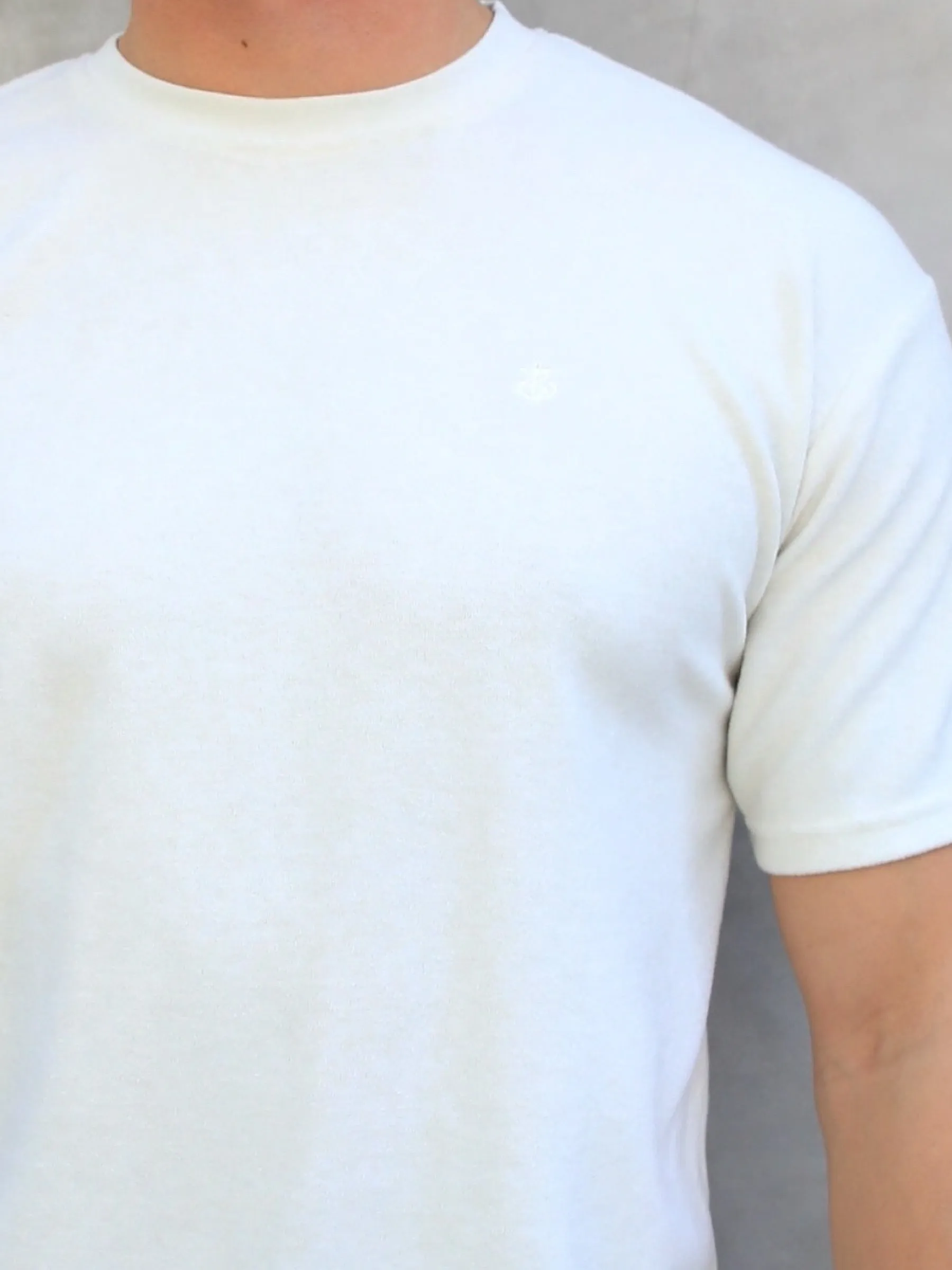 Soft Textured T-Shirt - Off White sold by Blakely product image thumbnail 3