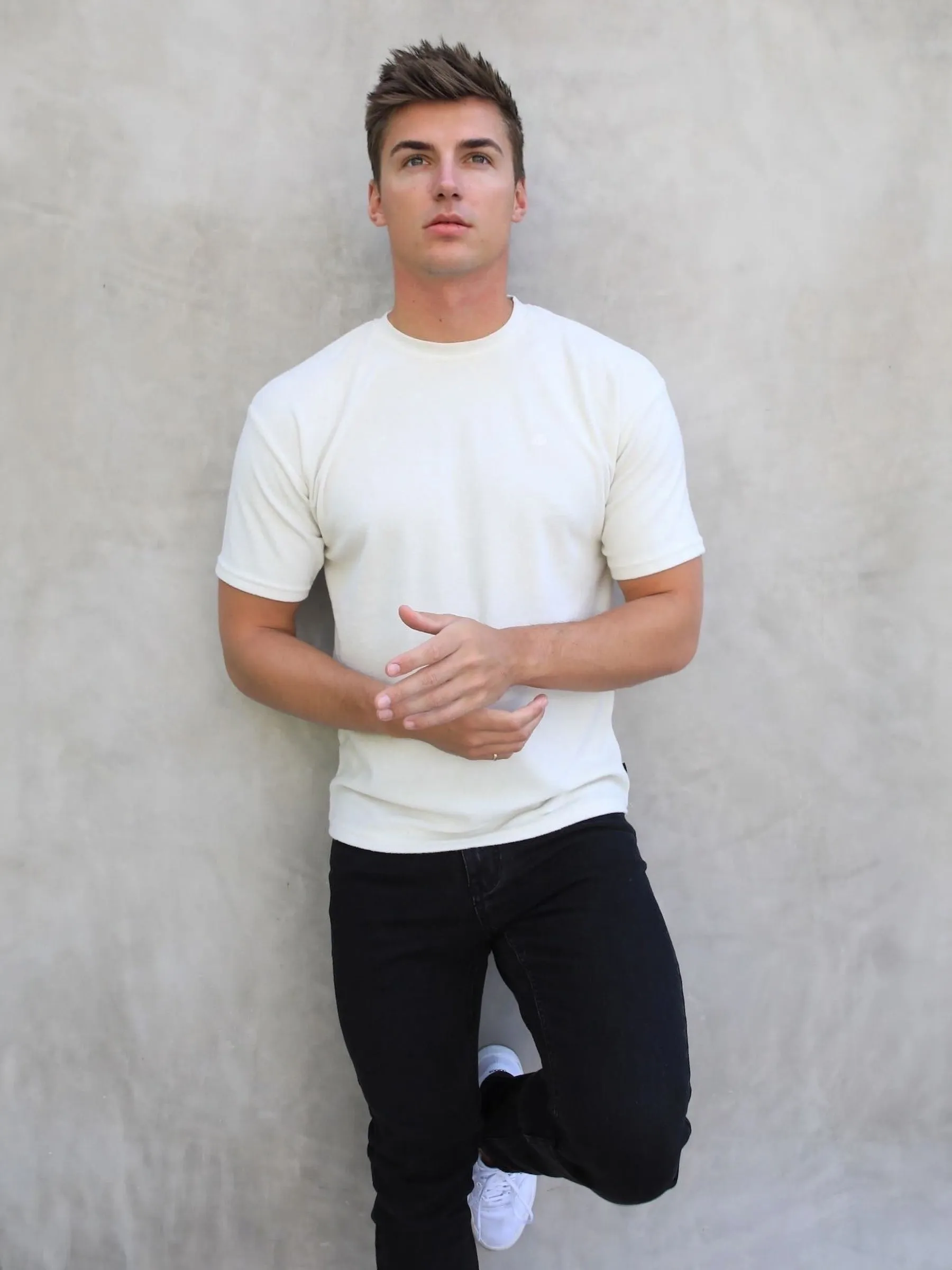 Soft Textured T-Shirt - Off White sold by Blakely product image thumbnail 2