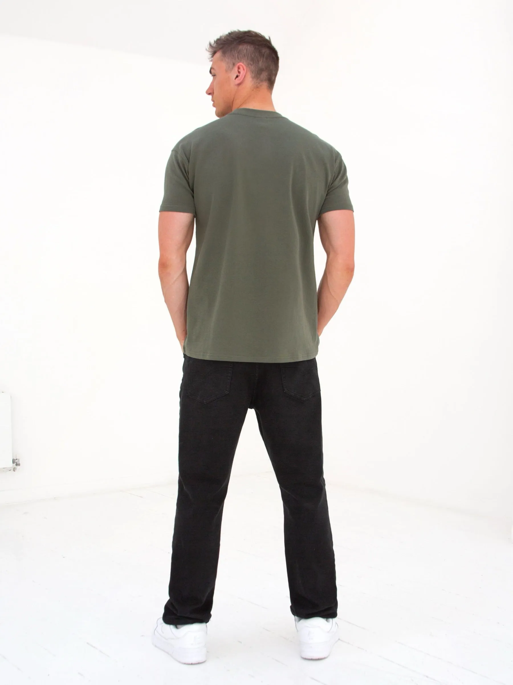 Anchor Relaxed T-Shirt - Dark Green sold by Blakely product image thumbnail 4