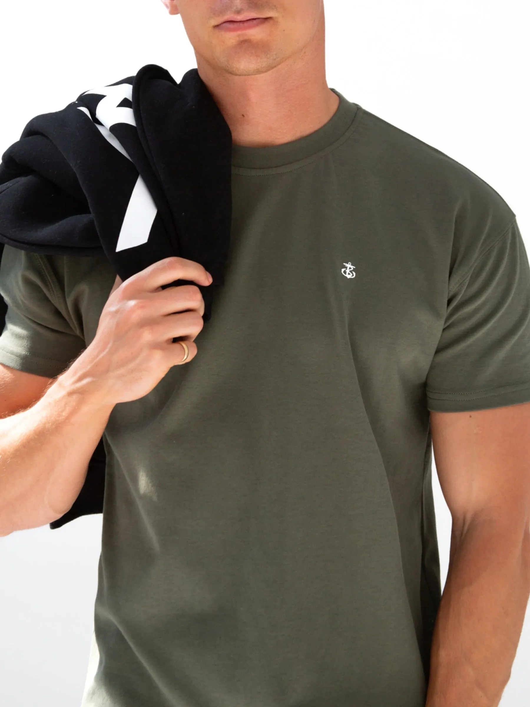 Anchor Relaxed T-Shirt - Dark Green sold by Blakely product image thumbnail 5