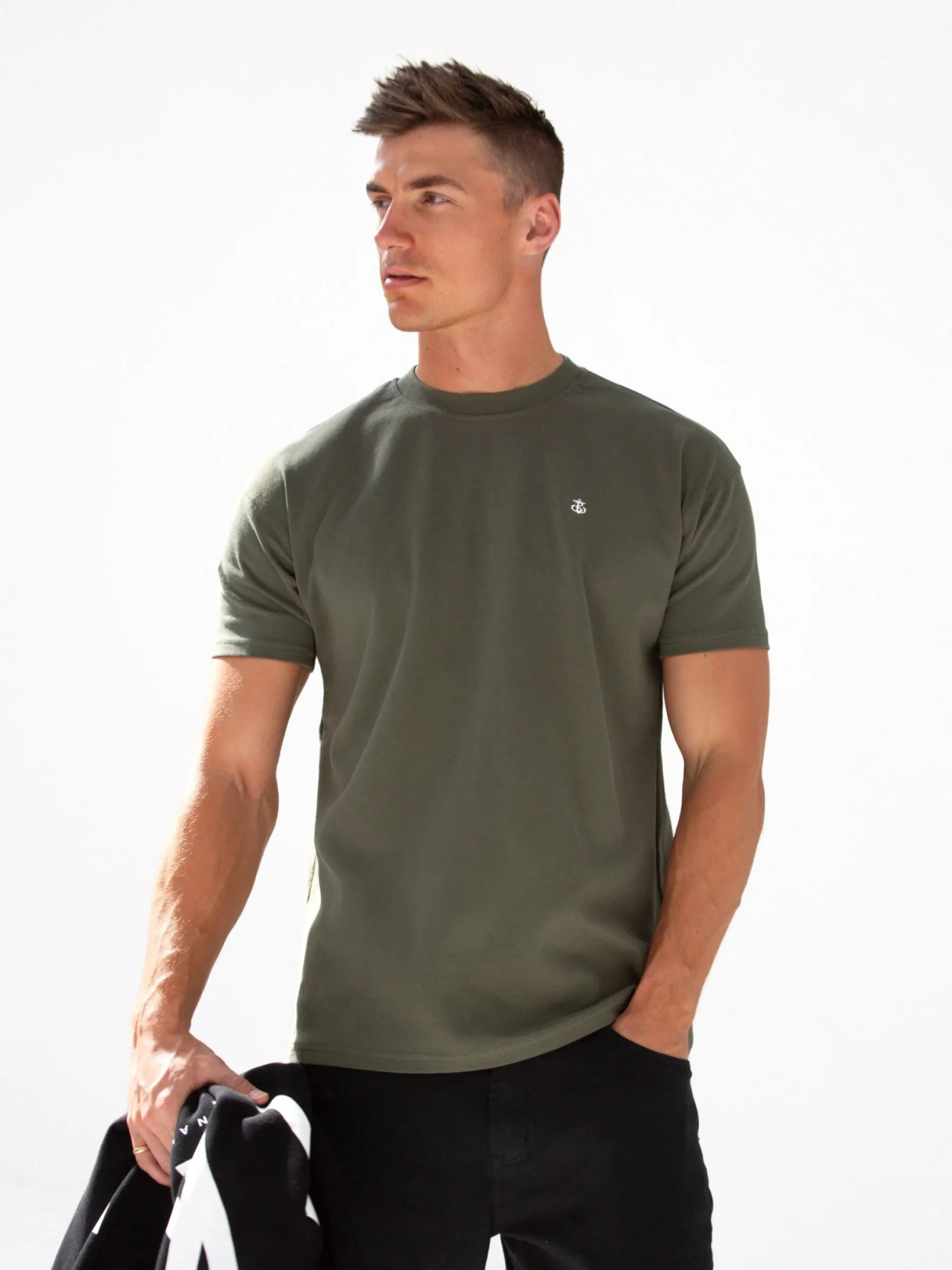 Anchor Relaxed T-Shirt - Dark Green sold by Blakely product image thumbnail 2