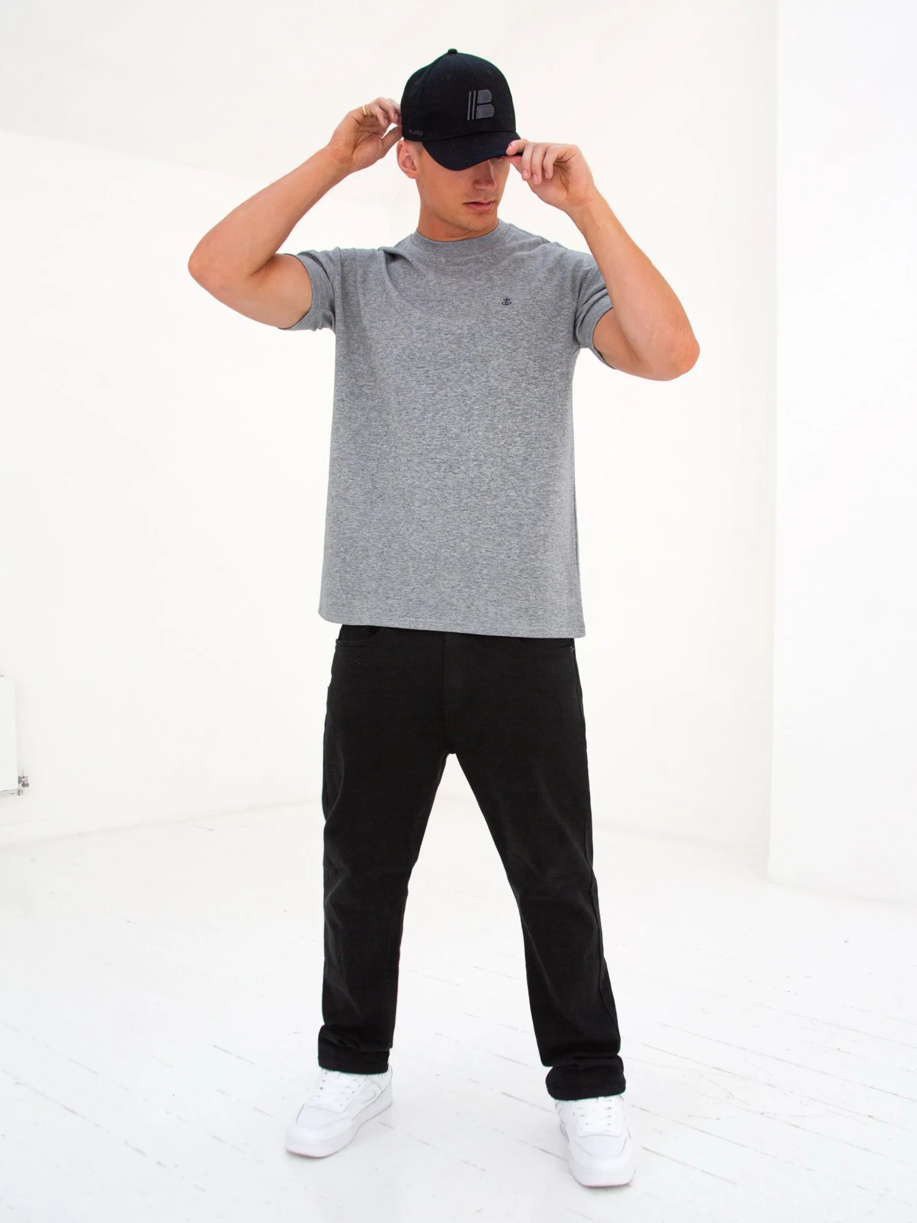 Anchor Relaxed T-Shirt - Marl Grey sold by Blakely product image thumbnail 3