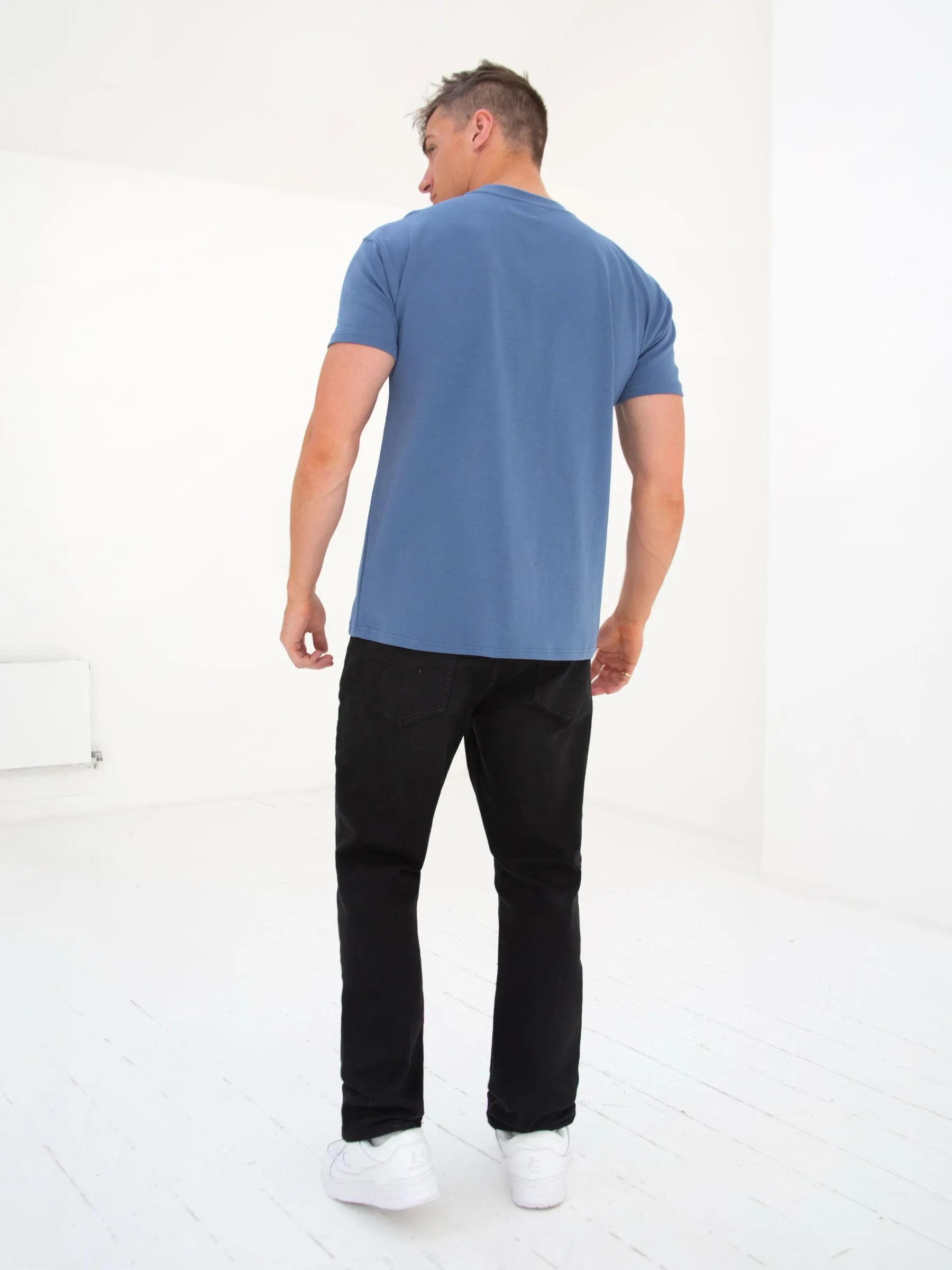 Anchor Relaxed T-Shirt - Blue sold by Blakely product image thumbnail 4