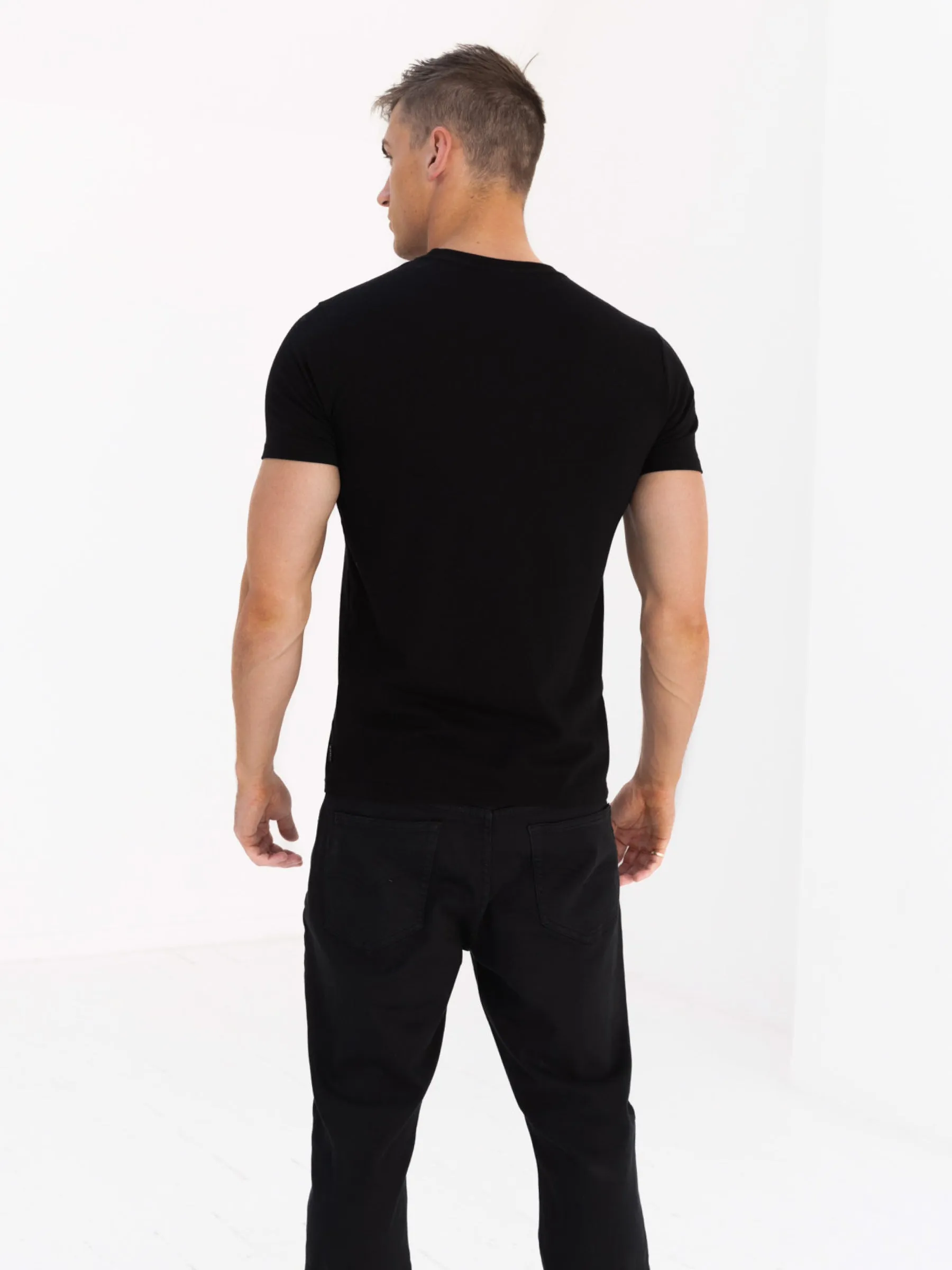 Anchor Relaxed T-Shirt - Black sold by Blakely product image thumbnail 4