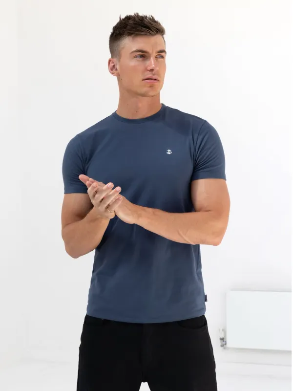 Denver T-Shirt - Blue sold by Blakely