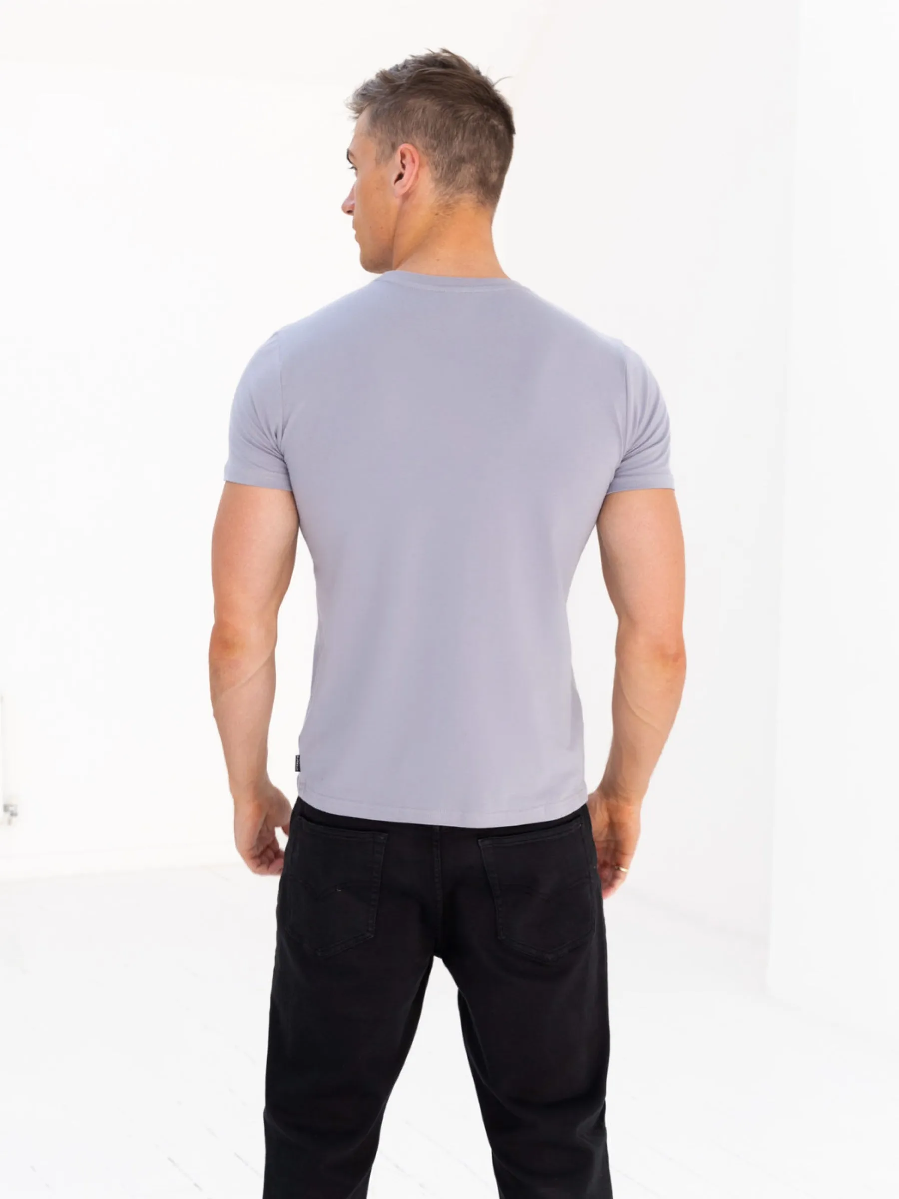 Tonal Nolan T-Shirt - Pale Lilac sold by Blakely product image thumbnail 4