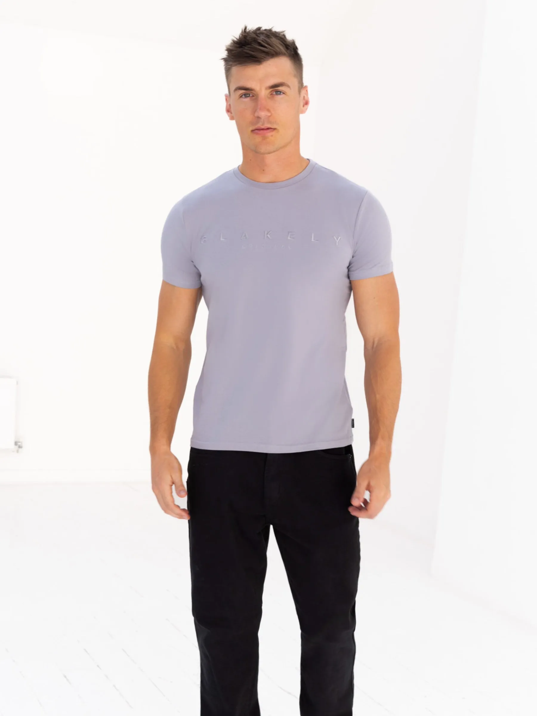 Tonal Nolan T-Shirt - Pale Lilac sold by Blakely product image thumbnail 2