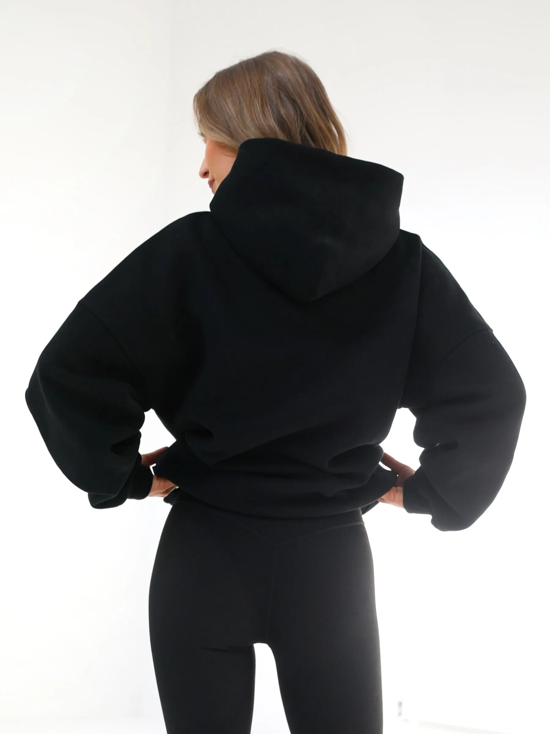 Off Duty Oversized Hoodie - Black sold by Blakely product image thumbnail 4