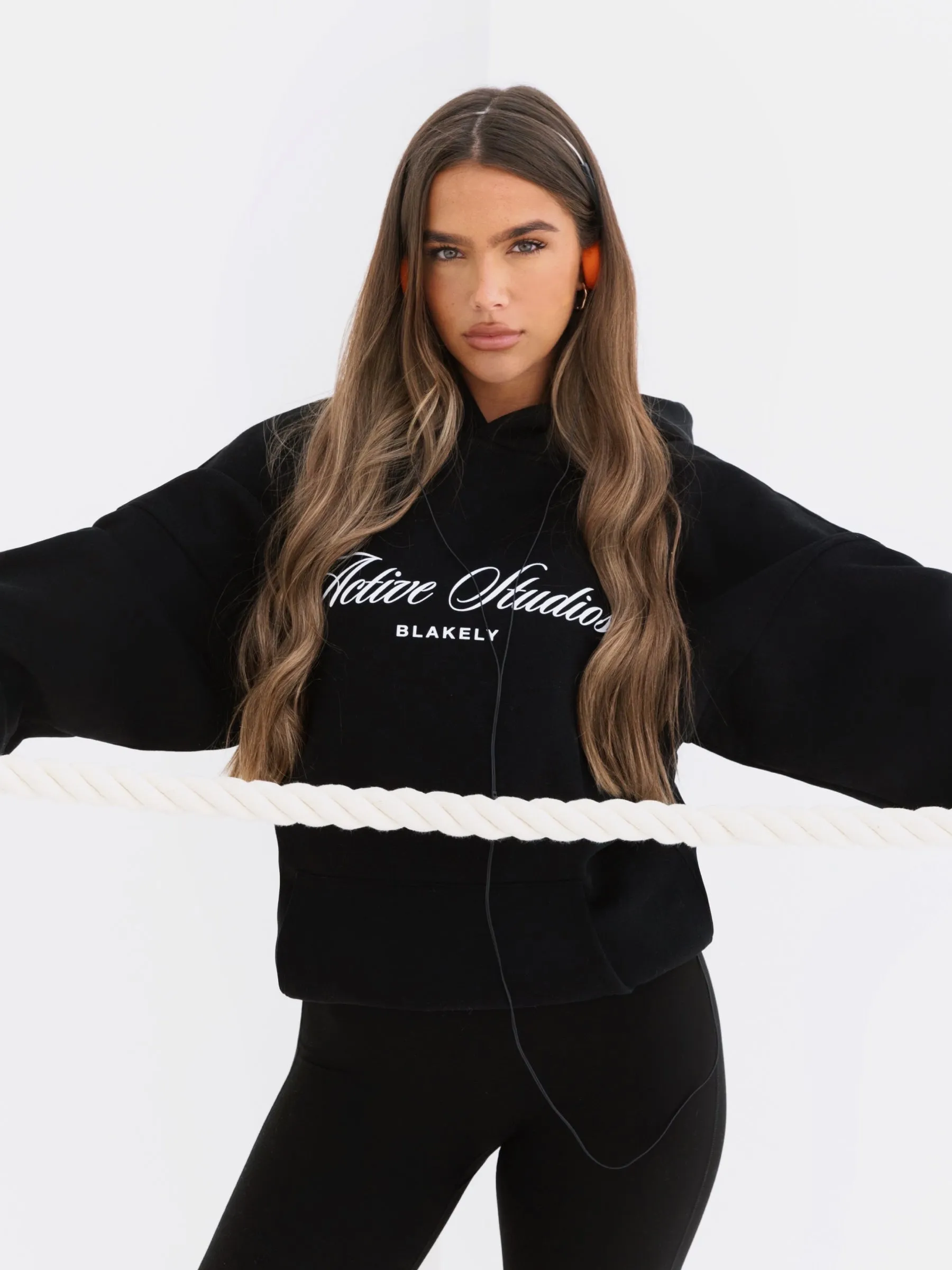 Off Duty Oversized Hoodie - Black sold by Blakely product image thumbnail 2