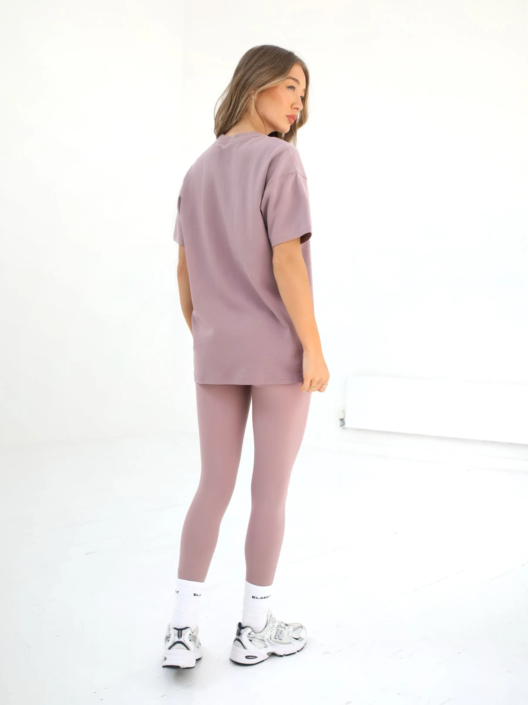 Off Duty Oversized T-Shirt - Dusty Pink sold by Blakely product image thumbnail 4