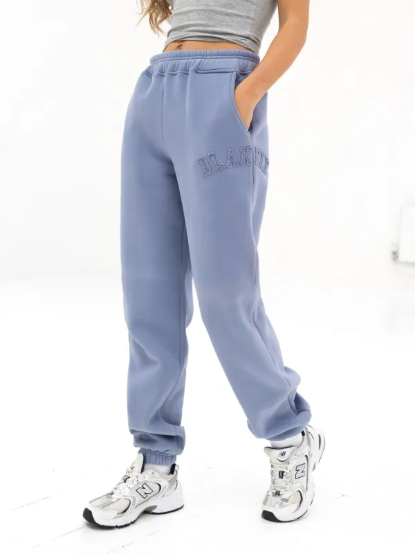 Tonal Varsity Sweatpants - Granite Blue sold by Blakely